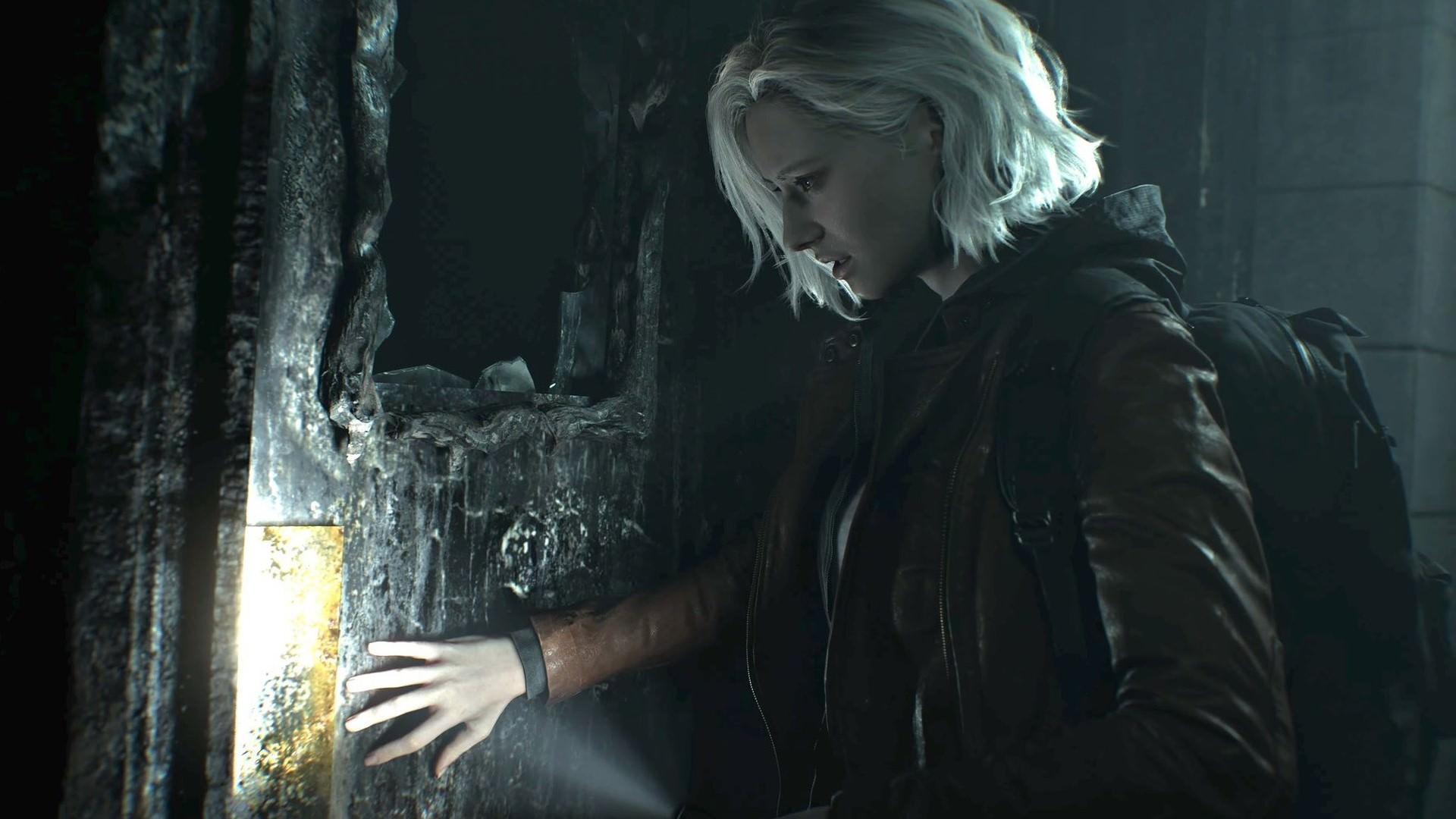 یافتن دری مرموز توسط گریس در بازی Resident Evil Requiem