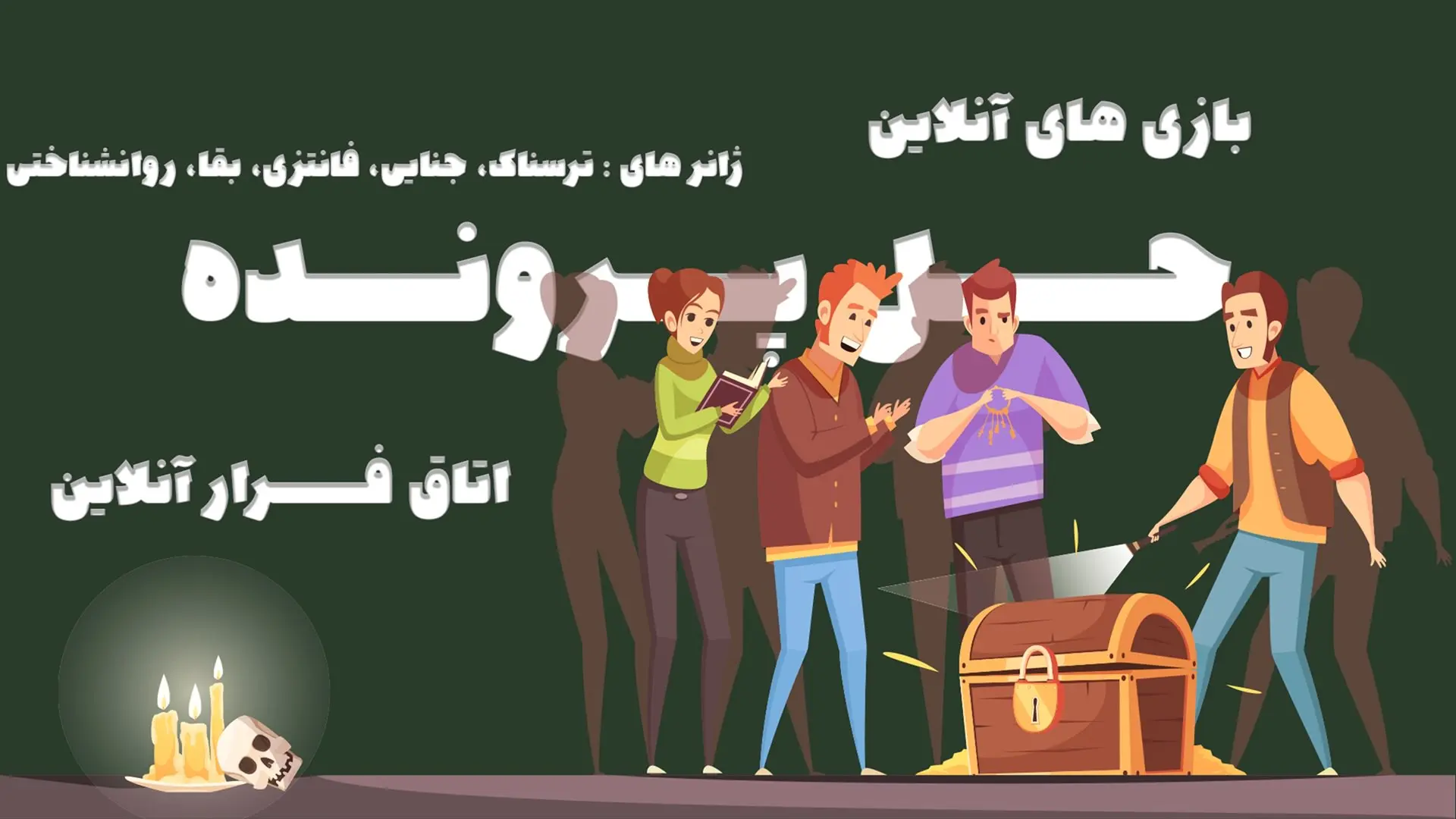 بازی های فکری اپلیکیشن دایموندگیمز( پرونده جنایی،پادکست معمایی)
