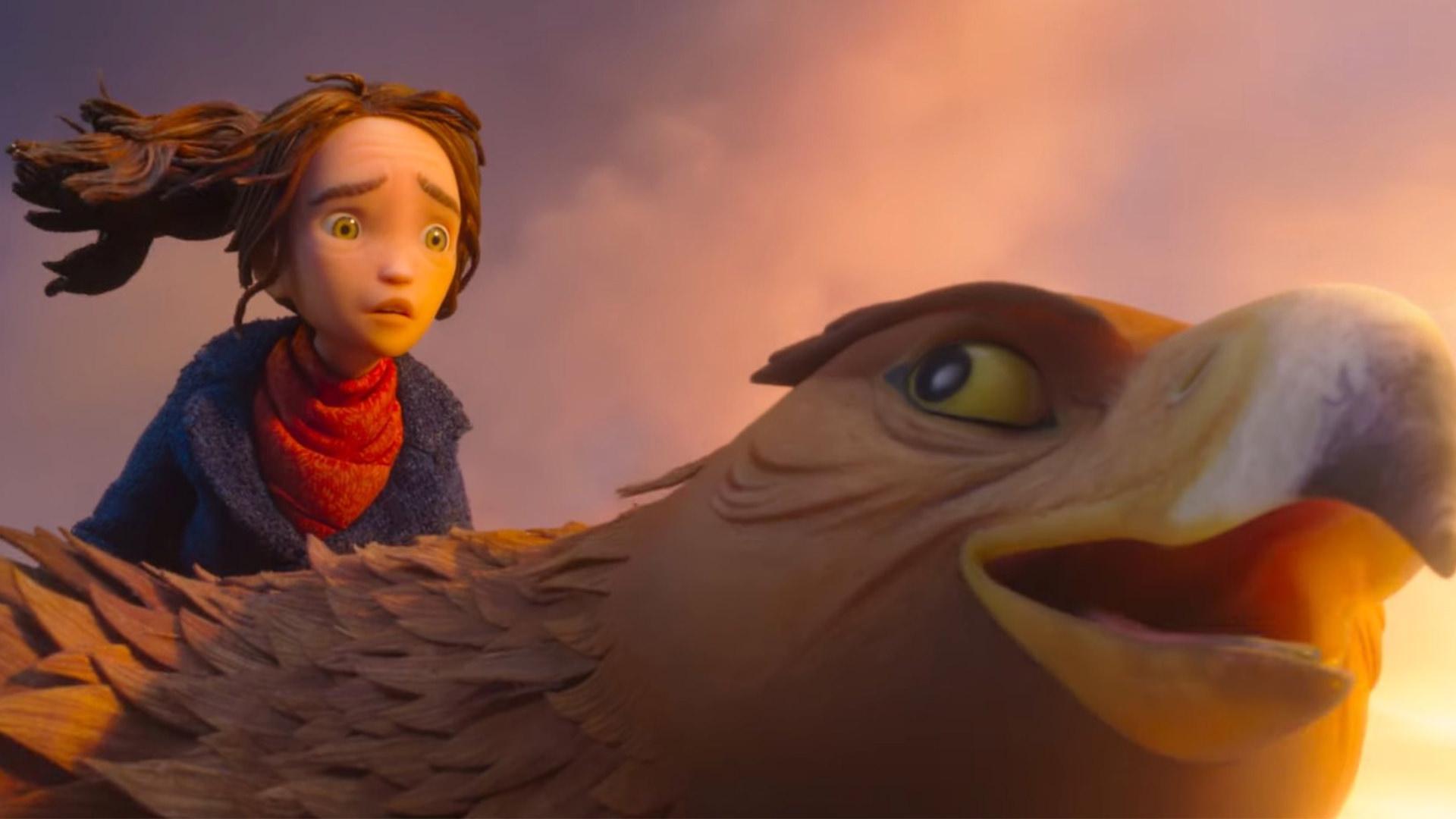 پرواز قهرمان انیمیشن Wildwood با عقاب