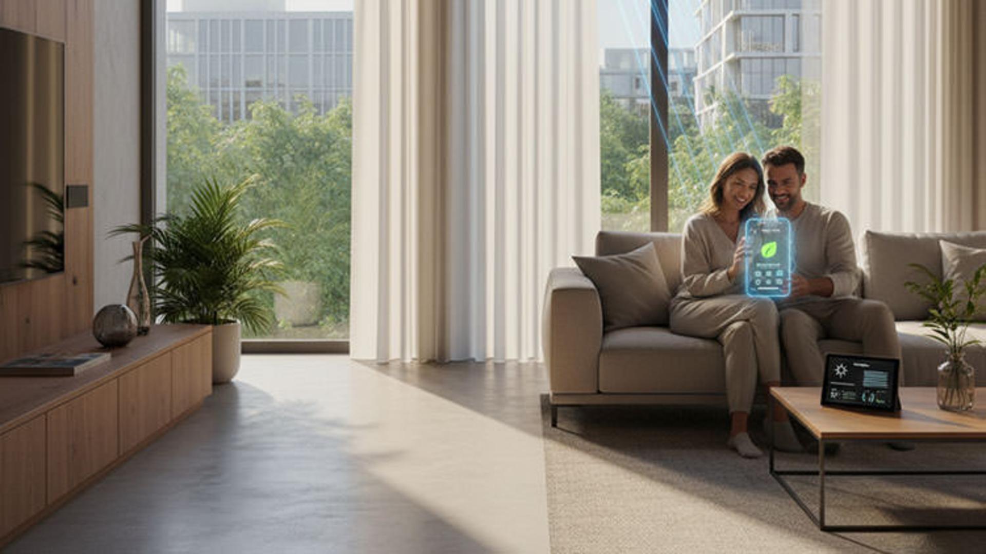 پرده‌های برقی هوشمند جهان اسمارت