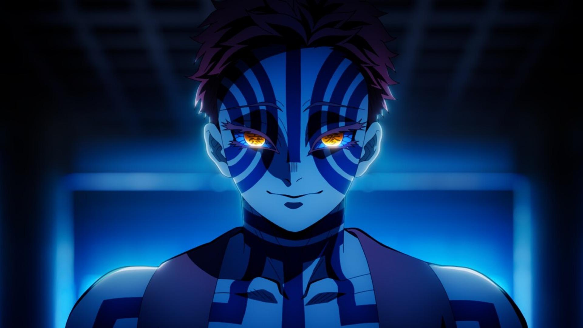 آکازا در انیمه Demon Slayer: Kimetsu no Yaiba – Infinity Castle Part 1