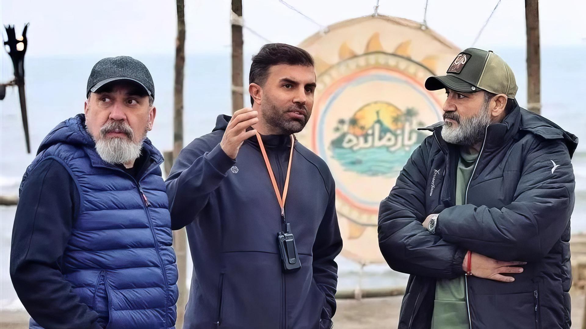 سیامک انصاری و مهران غفوریان در رئالیتی‌شوی بازمانده 