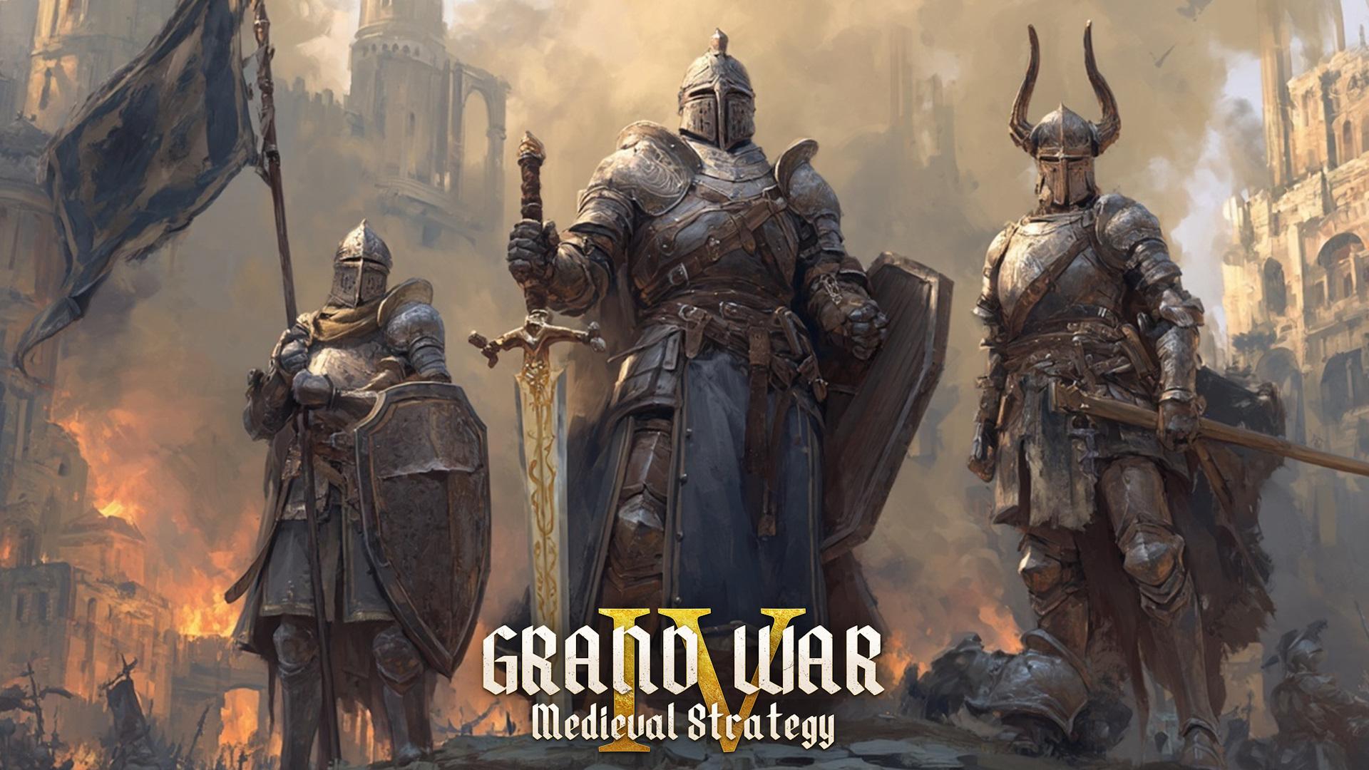 کاور (پوستر) بازی موبایل Grand War 4: Medieval Strategy