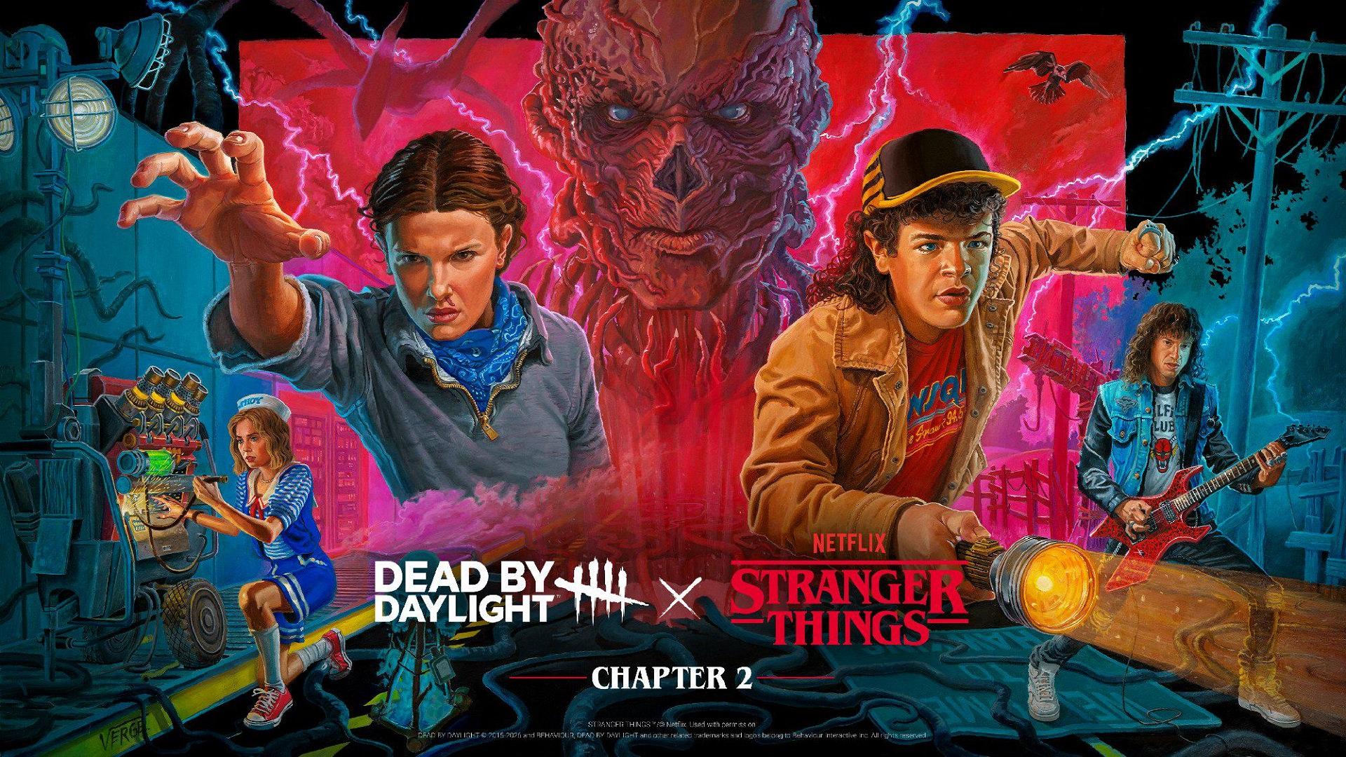 پوستر رویداد Stranger Things در بازی Dead By Daylight