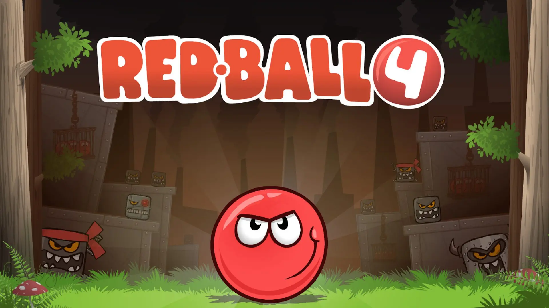 کاور (پوستر) بازی موبایل Red Ball 4