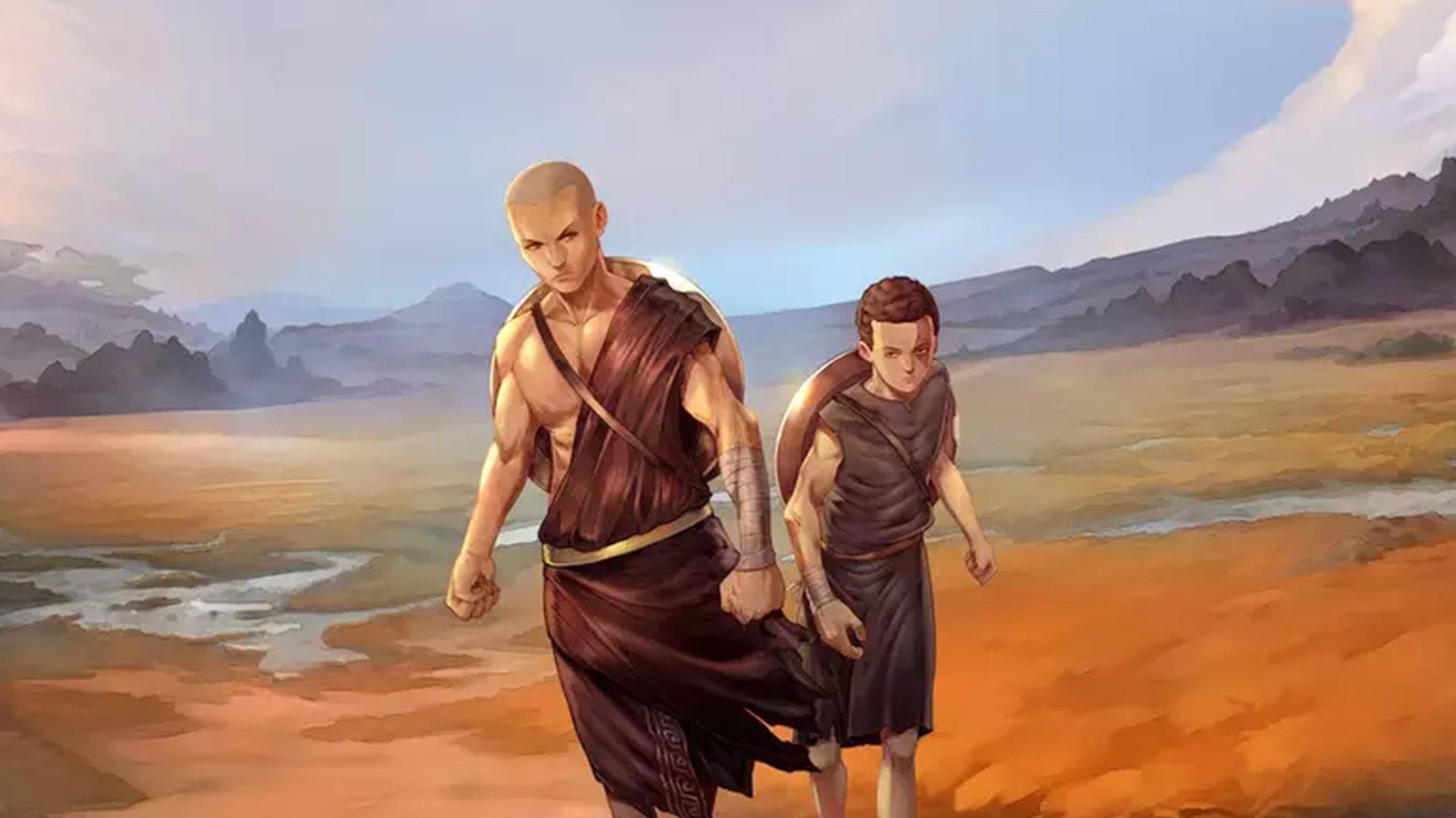 کریتوس جوان در بازی God of War: Sons of Sparta