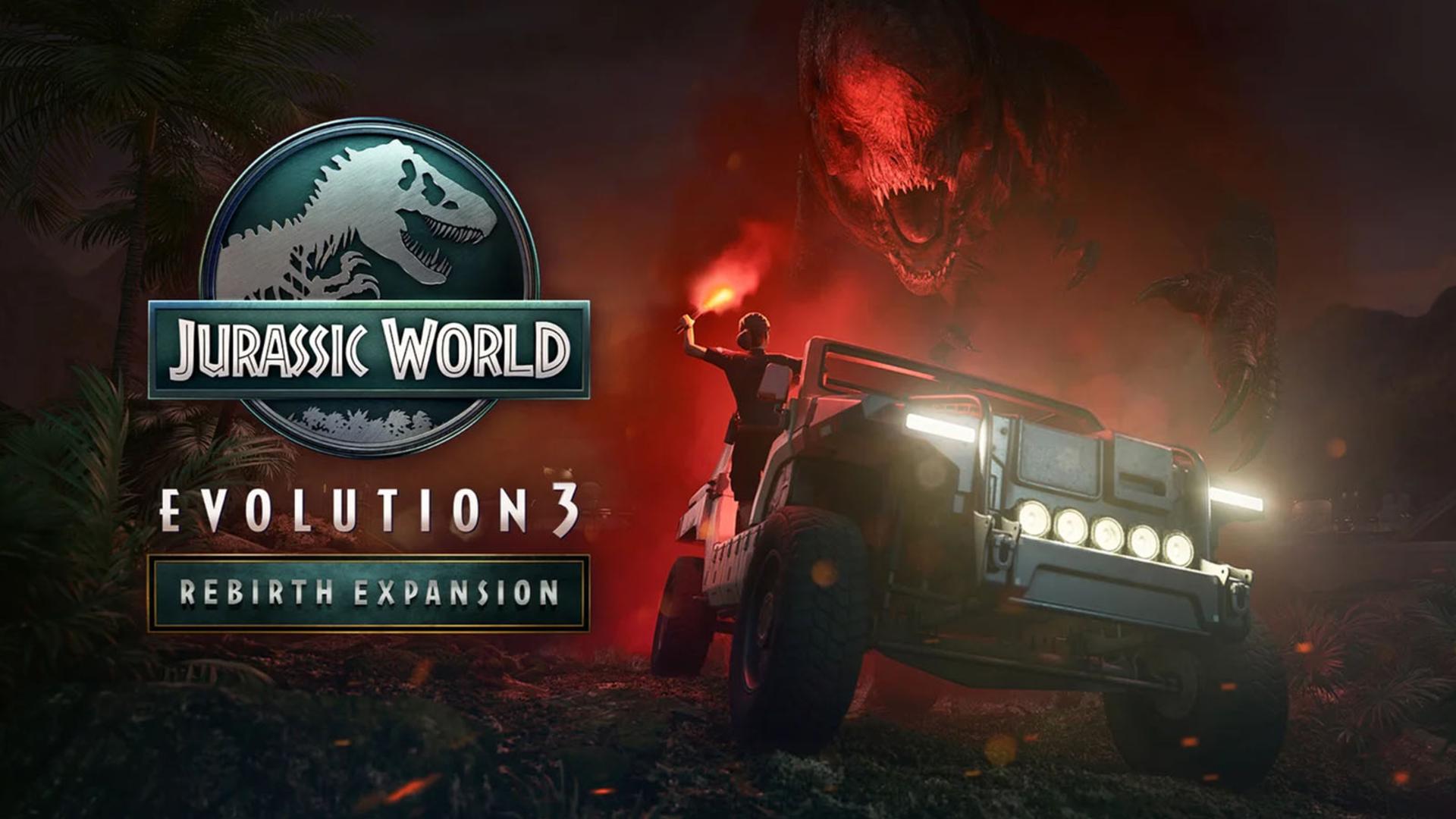پوستر بسته الحاقی بازی Jurassic World Evolution 3