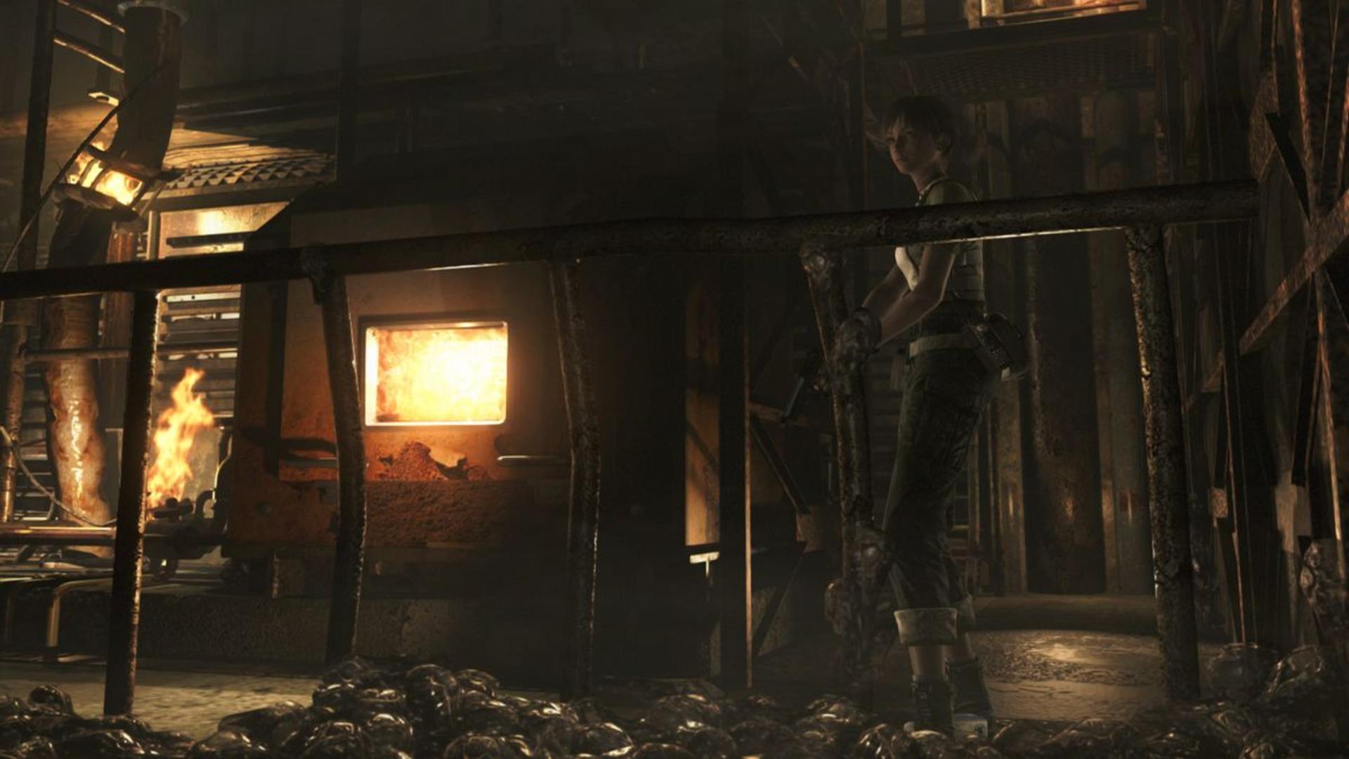 صحنه ای از بازی Resident Evil 1