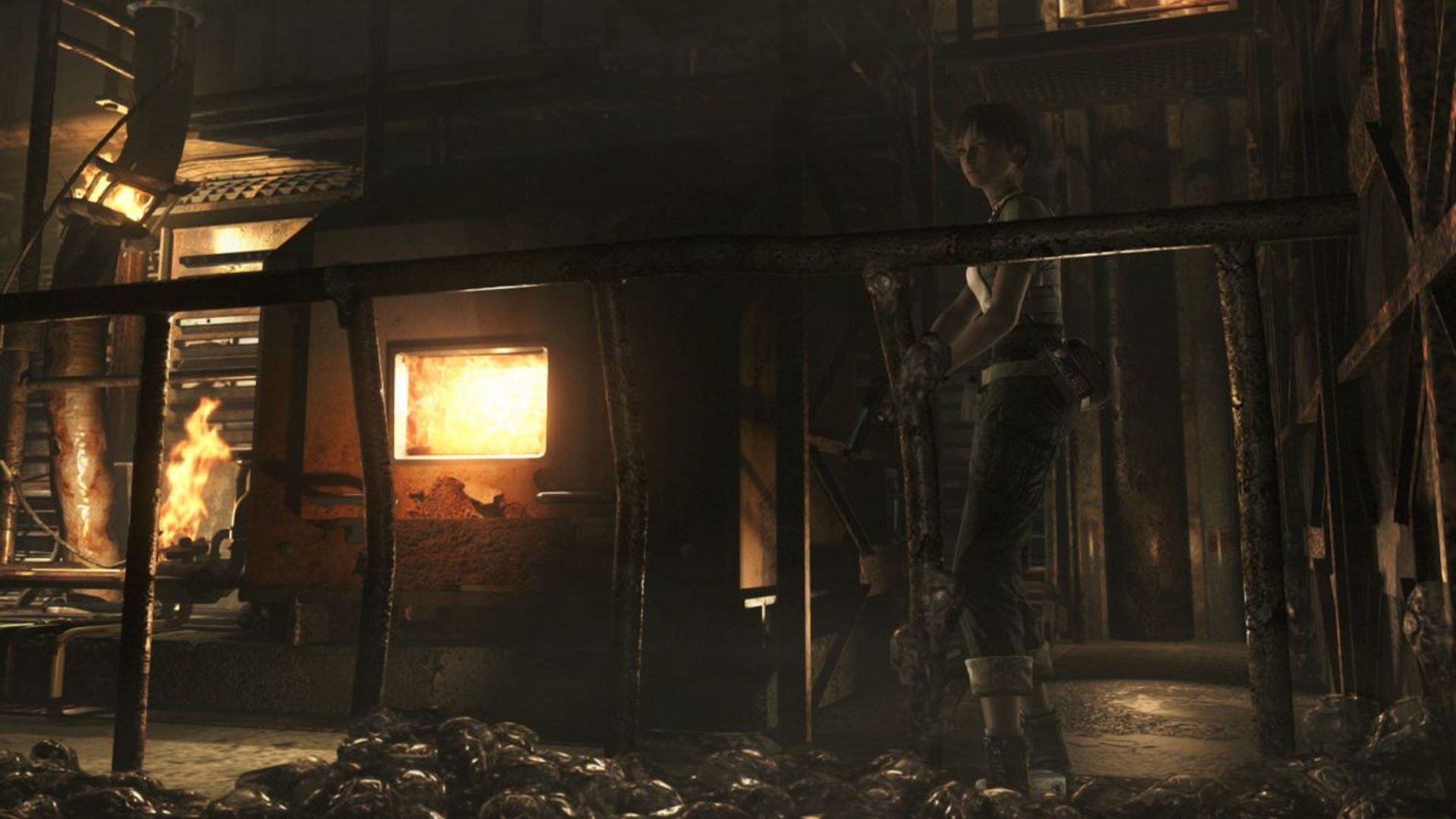 صحنه ای از بازی Resident Evil 1
