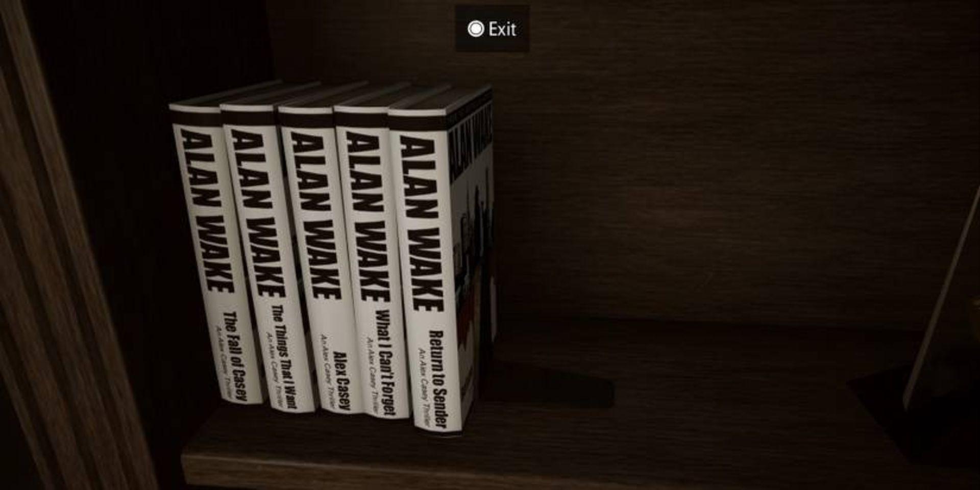 alan wake books