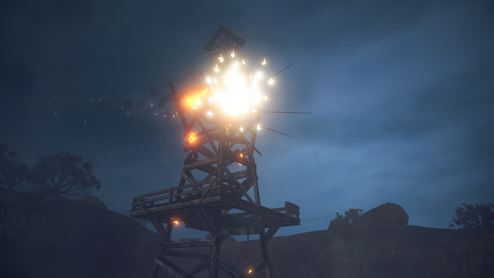 تصاویر گیم پلی بازی Alan Wake's American Nightmare