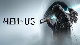 شخصیت اصلی بازی Hell is Us با سلاح درخشان در محیط مه‌آلود