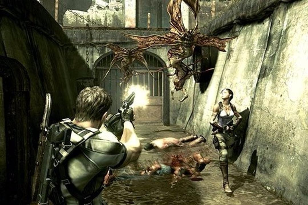 دریگری با موجودات بازی Resident Evil 5