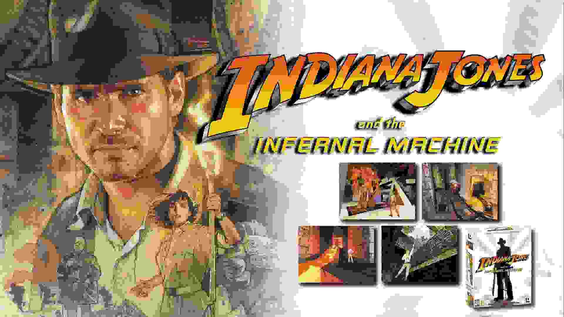 کاور آرت بازی Indiana Jones and the Infernal Machine