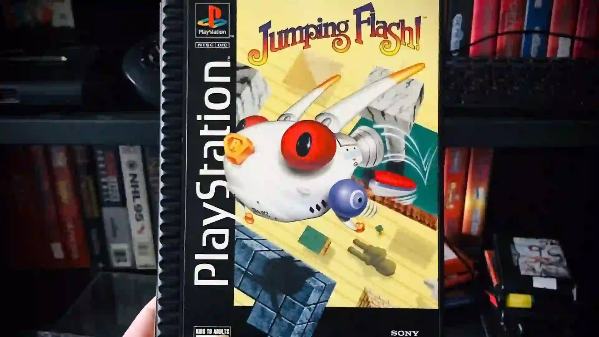 باکس‌آرت بازی Jumping Flash (1995)