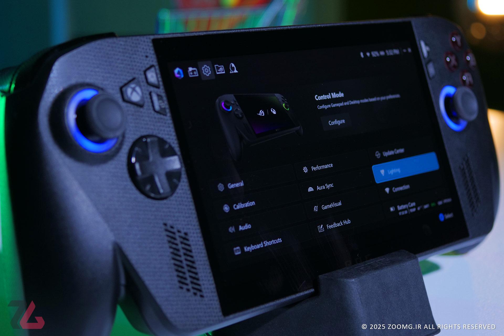 نمای قطعات داخلی سخت‌افزار ROG Xbox Ally X شامل فن خنک‌کننده