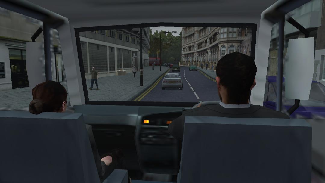 زاویه دید کابین در بازی The Getaway (2002)