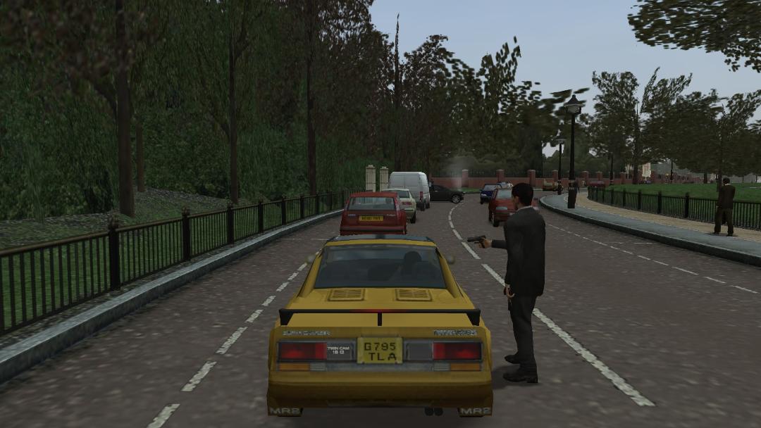 ماشین‌دزدی در بازی The Getaway (2002)