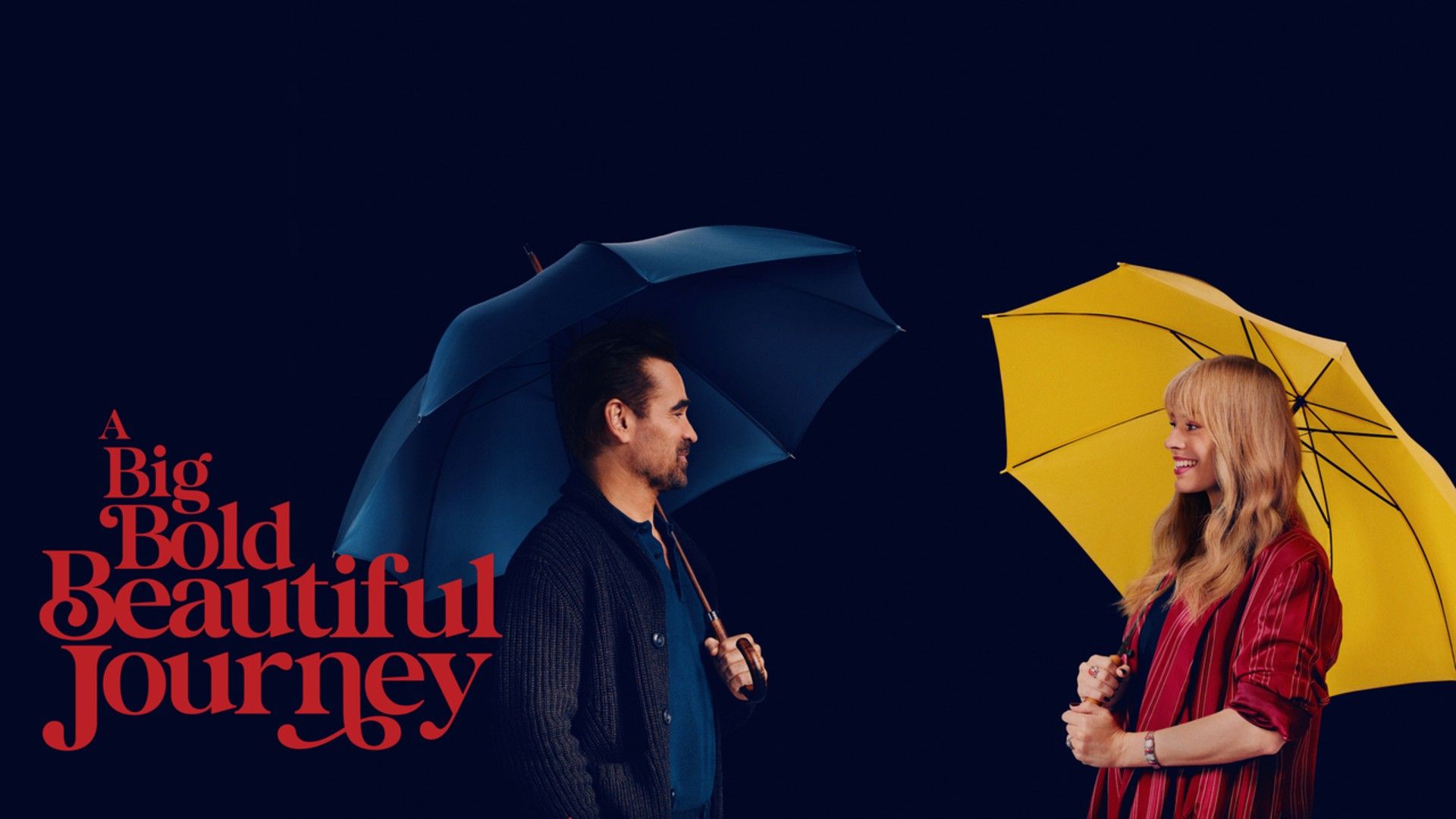 پوستر فیلم A Big Bold Beautiful Journey با بازی مارگو رابی و کالین فارل 