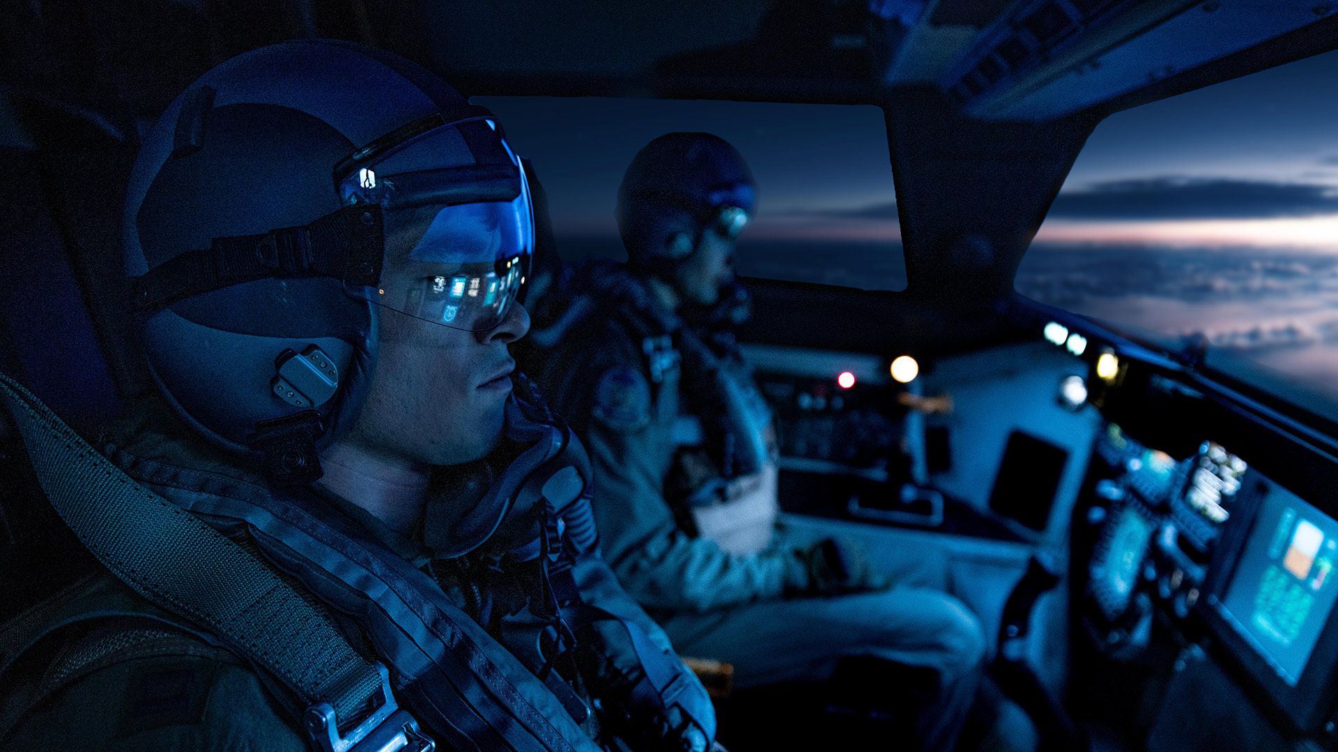 خلبان در جنگنده در فیلم  فیلم A House of Dynamite