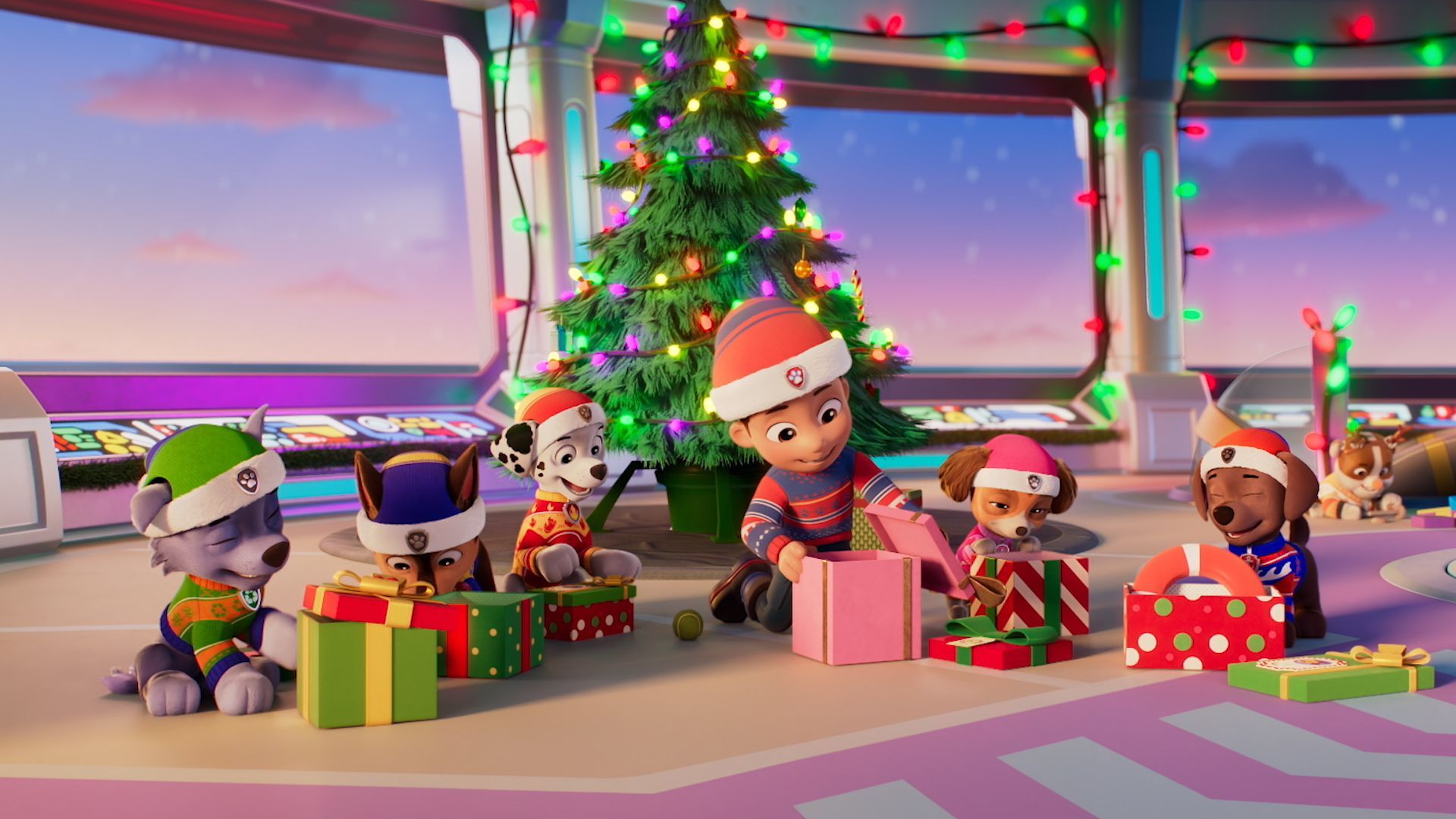 هدایا کریسمسی انیمیشن A PAW Patrol Christmas