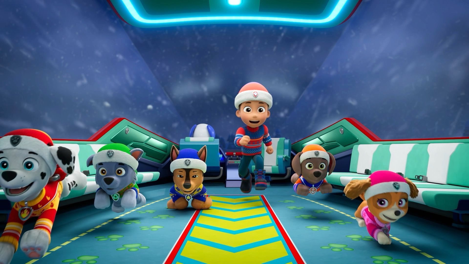 شروع ماموریت انیمیشن A PAW Patrol Christmas