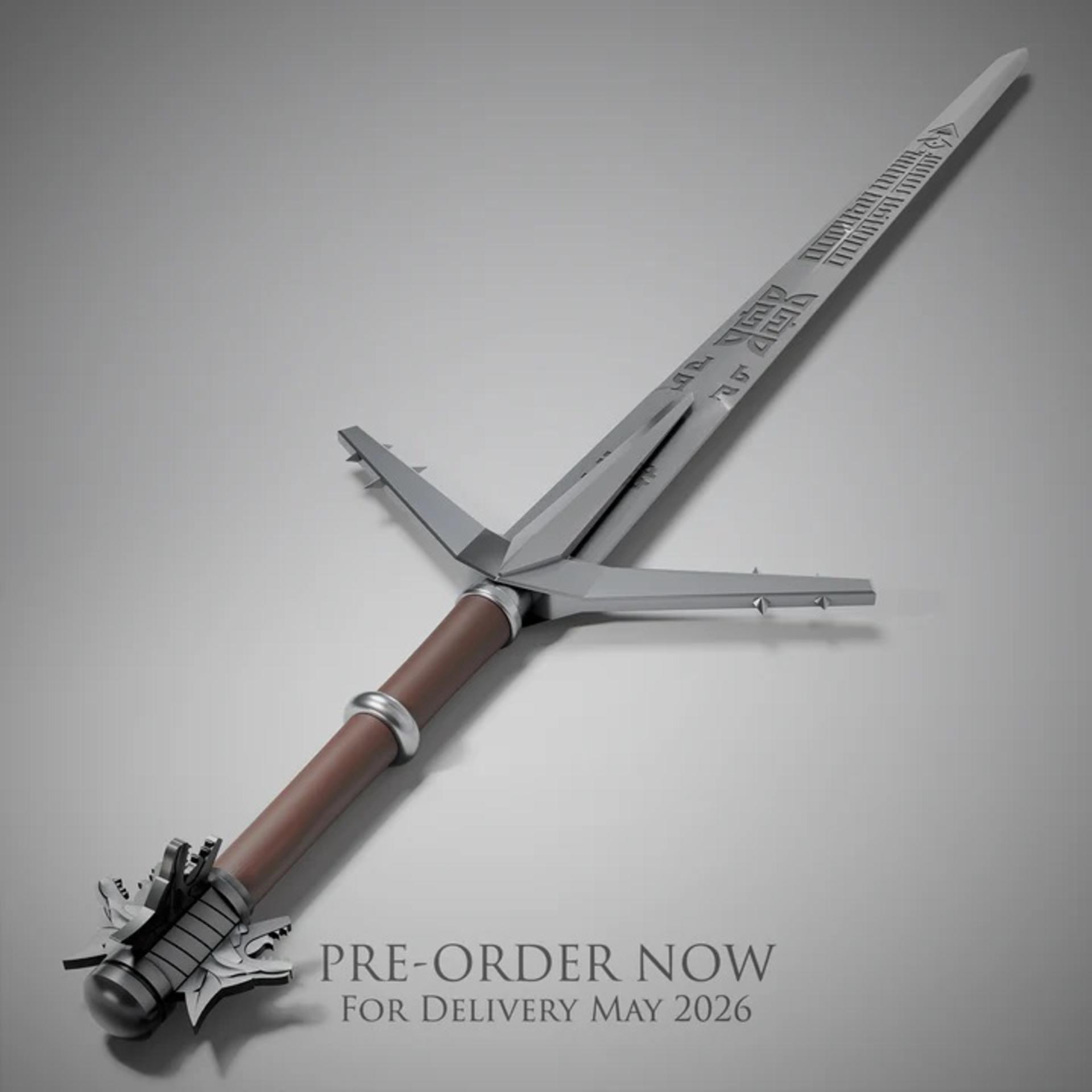 ماکت شمشیر Aerondight سری The Witcher