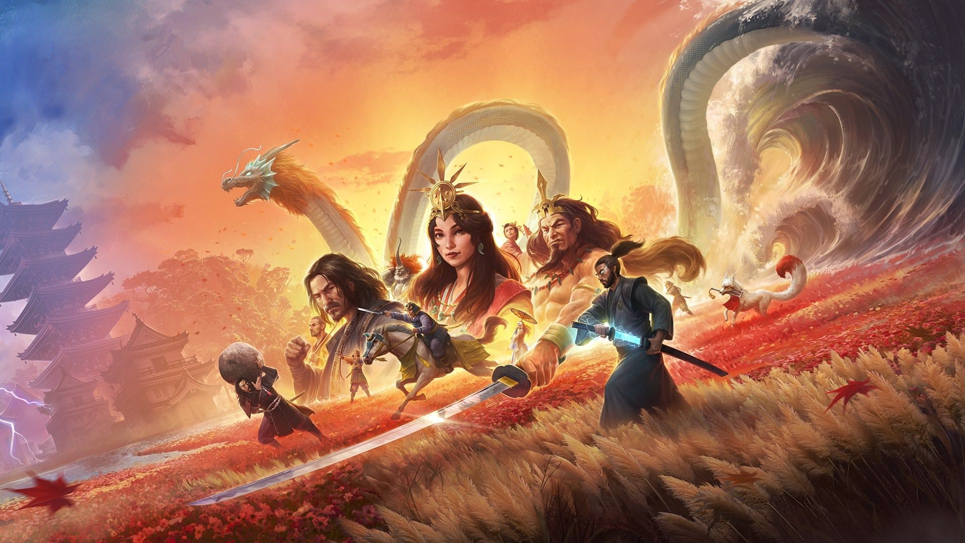 پوستر بسته‌ الحاقی Heavenly Spear بازی Age of Mythology: Retold