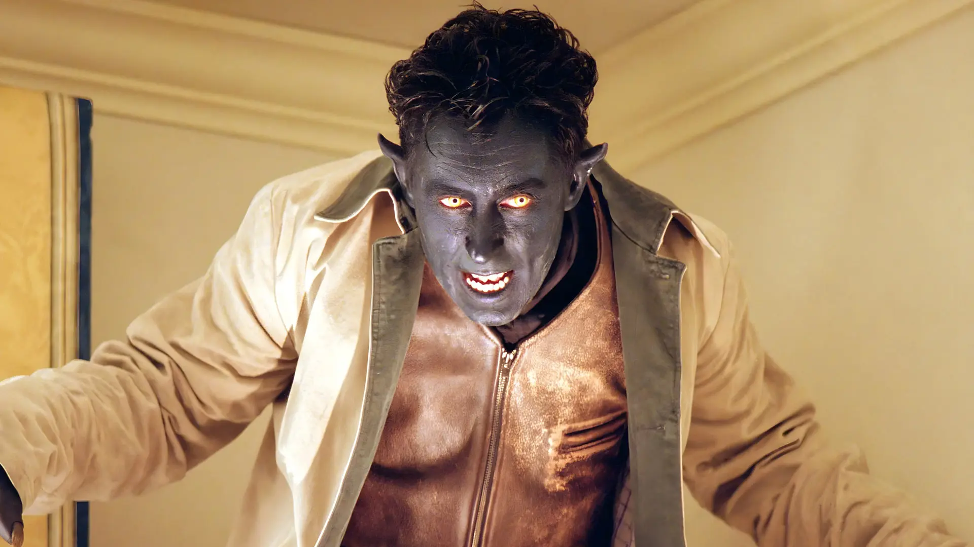 شخصیت ایگور (Igor) با پوست خاکستری و چشم‌های درخشان در فیلم ایکس‌من ۲ (X-Men 2)