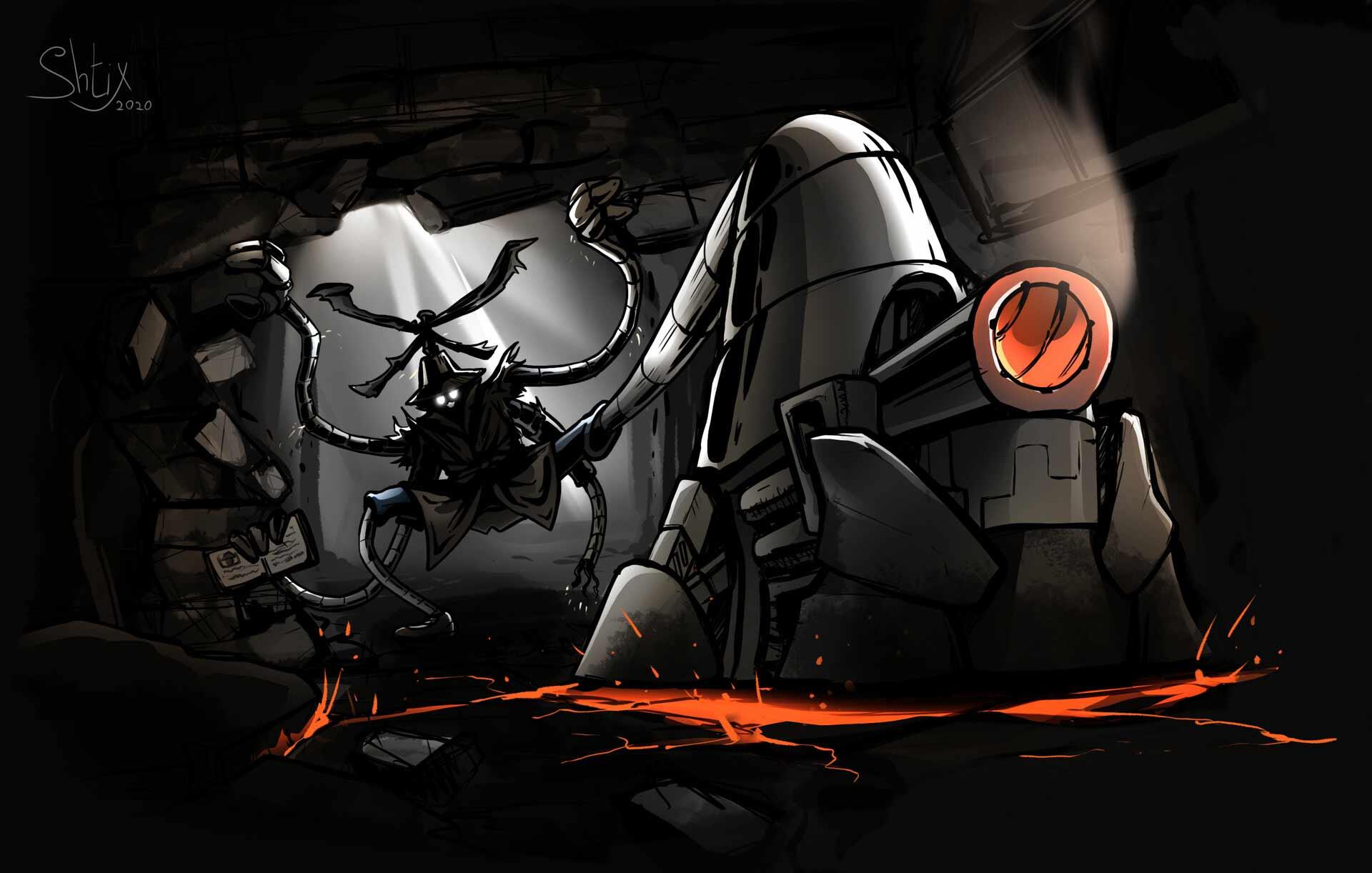 alexandr_akimov_inspektor_gadget_in_a_dark_place