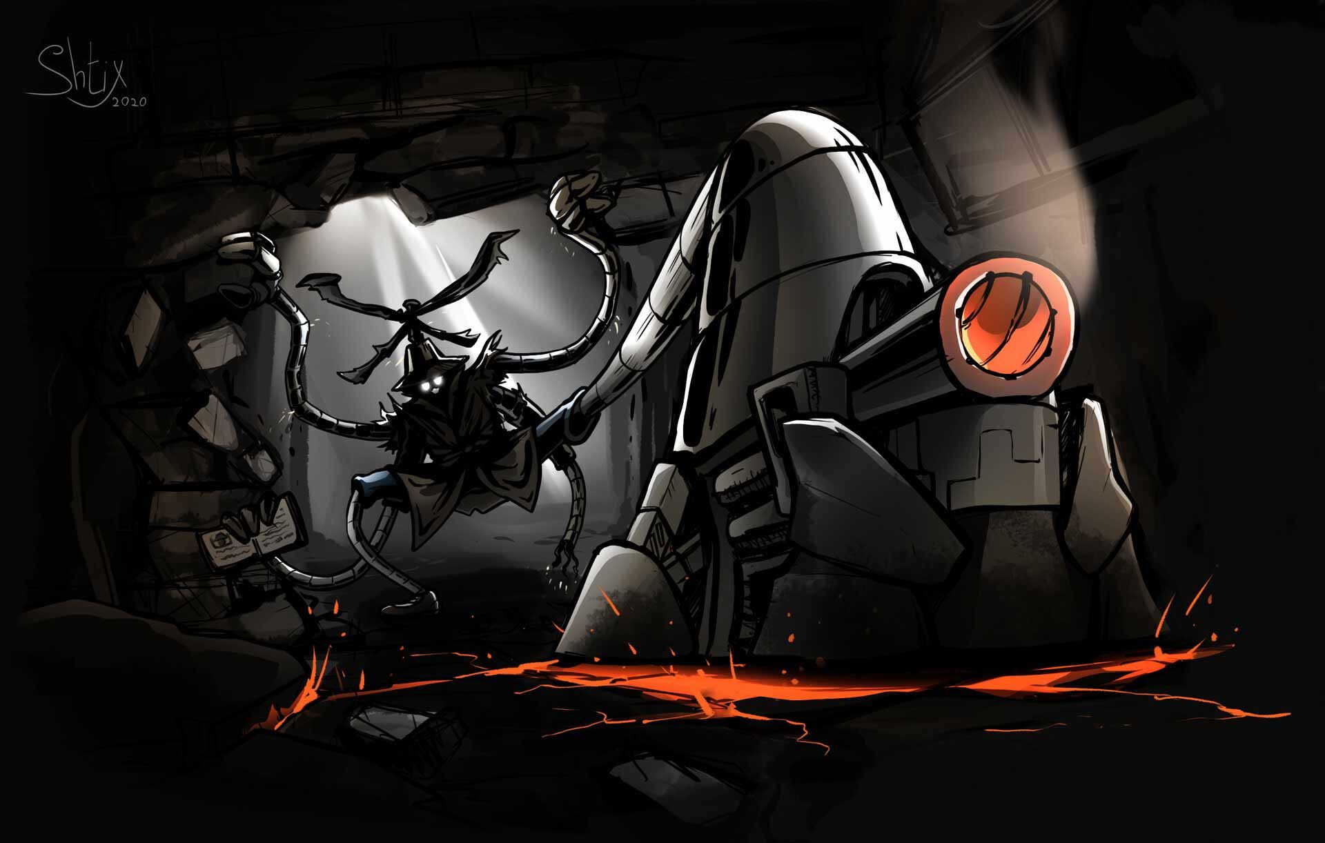 alexandr_akimov_inspektor_gadget_in_a_dark_place