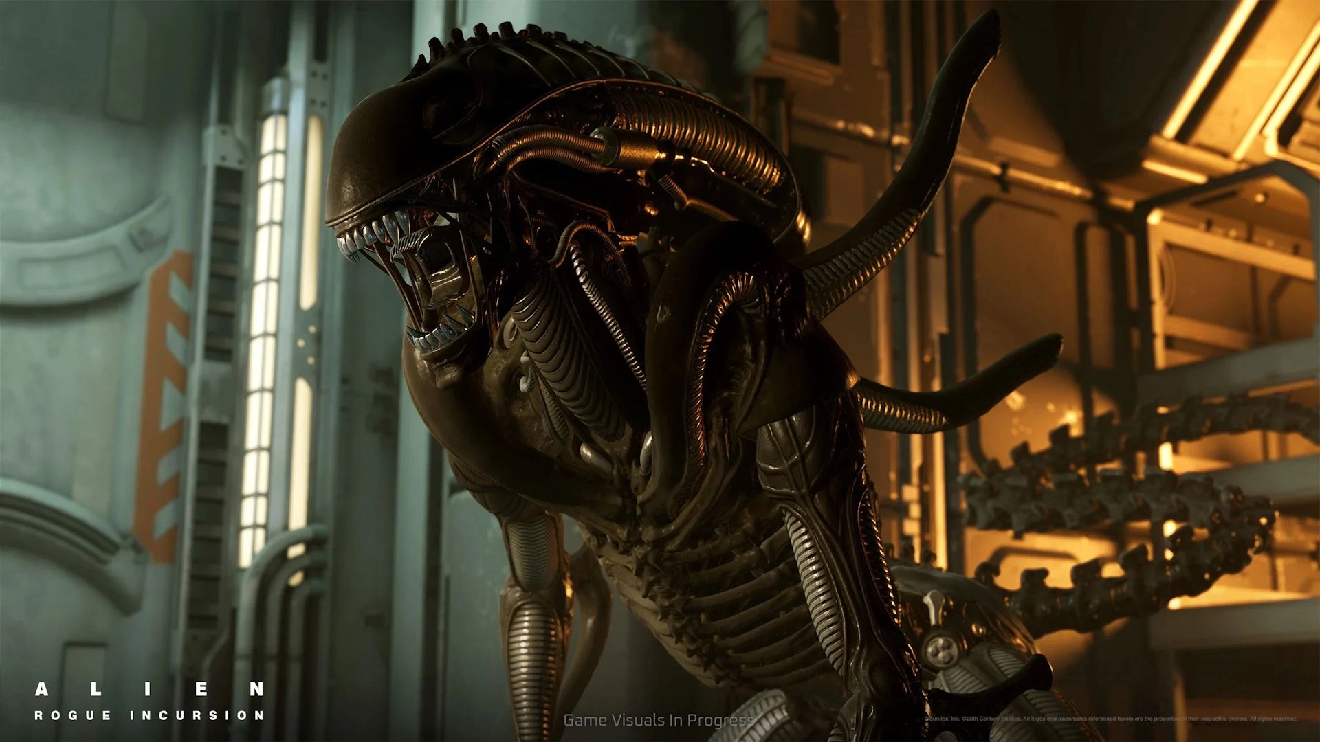 اسکرین‌شات‌هایی از نسخه غیرواقعیت‌مجازی بازی Alien: Rogue Incursion