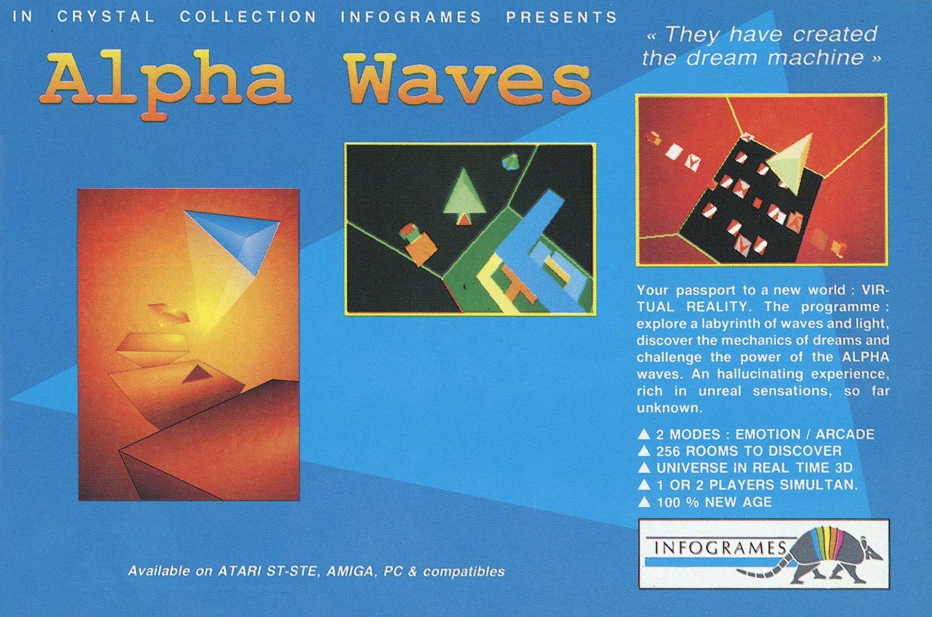 کاتالوگ بازی Alpha Waves 1990