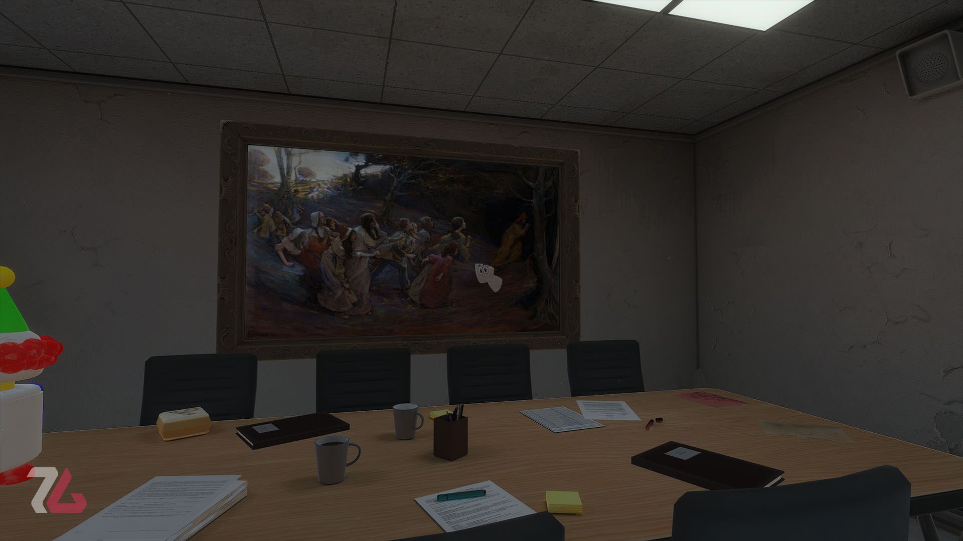 اتاق و میز در بازی Amanda the Adventurer 3