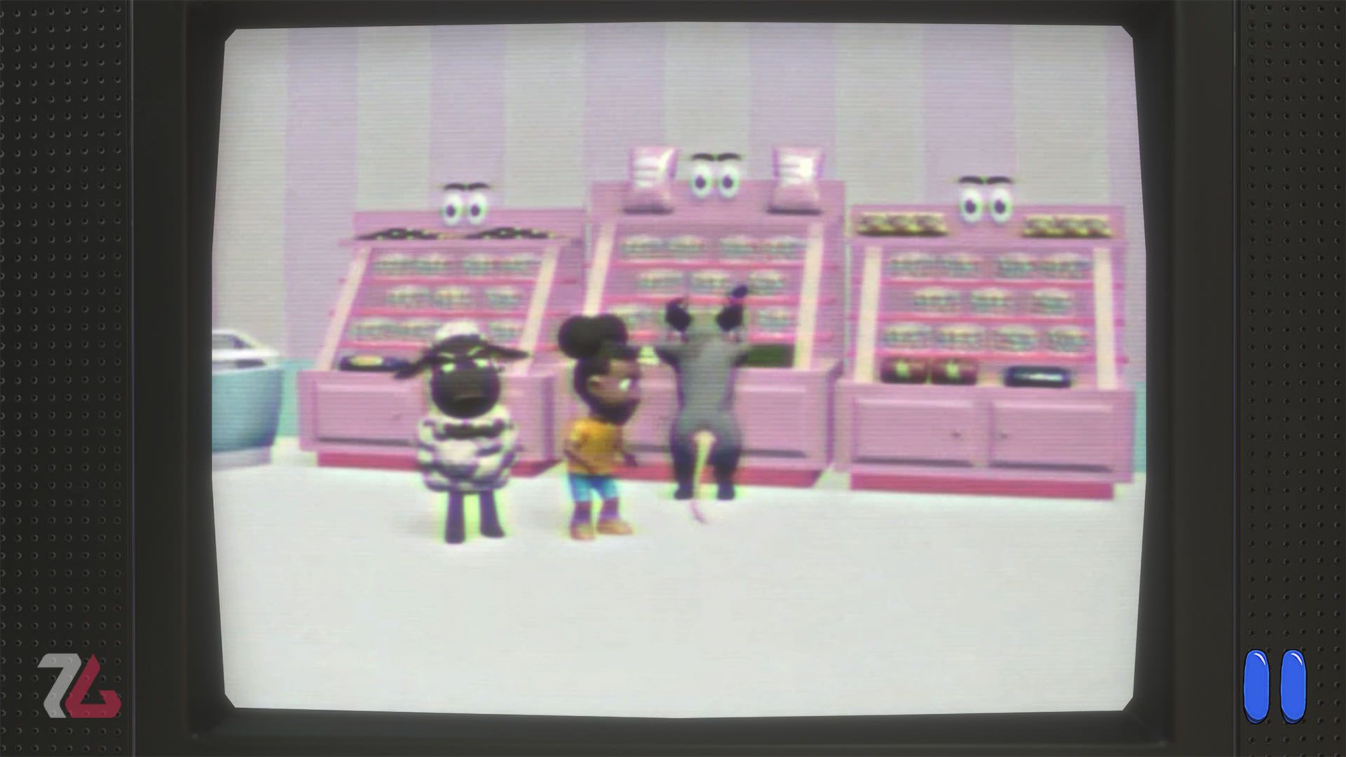 یکی از نوارهای ویدیویی بازی Amanda the Adventurer 3