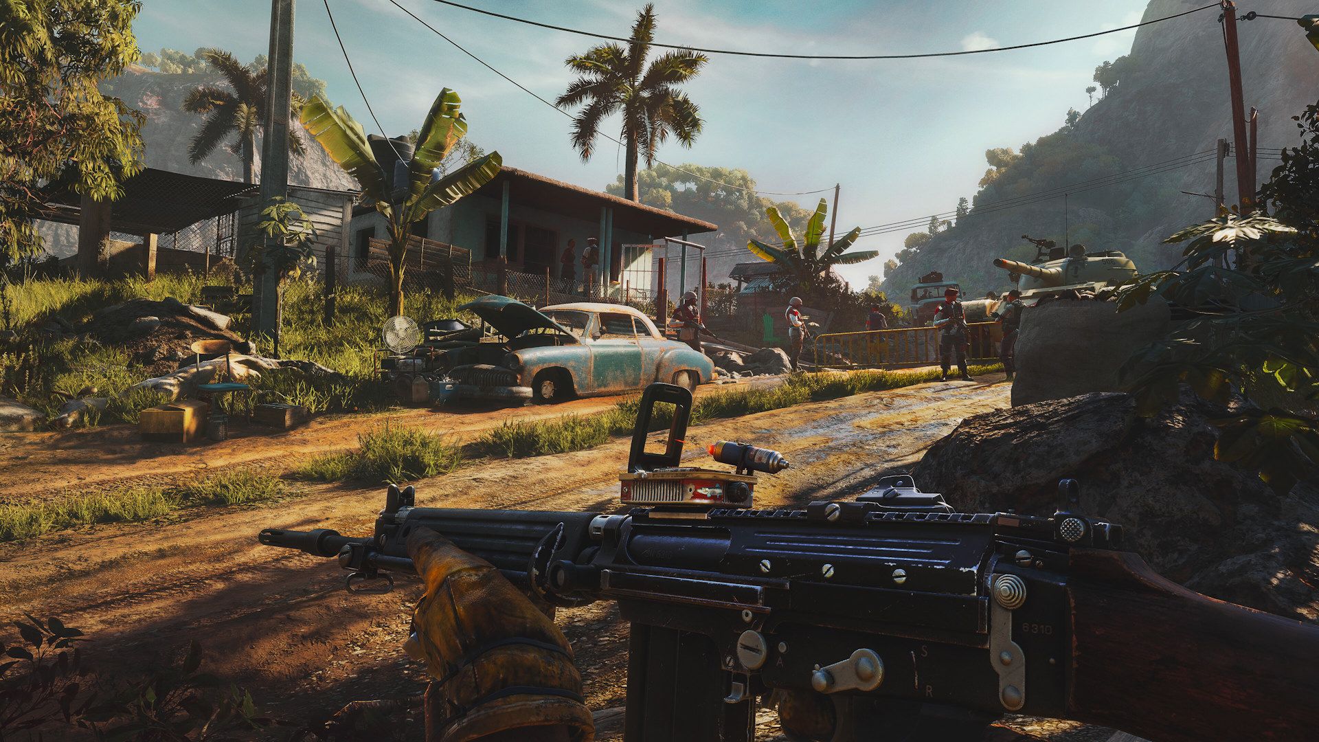 کمین کردن در بیرون پایگاه دشمن در بازی Far Cry 6