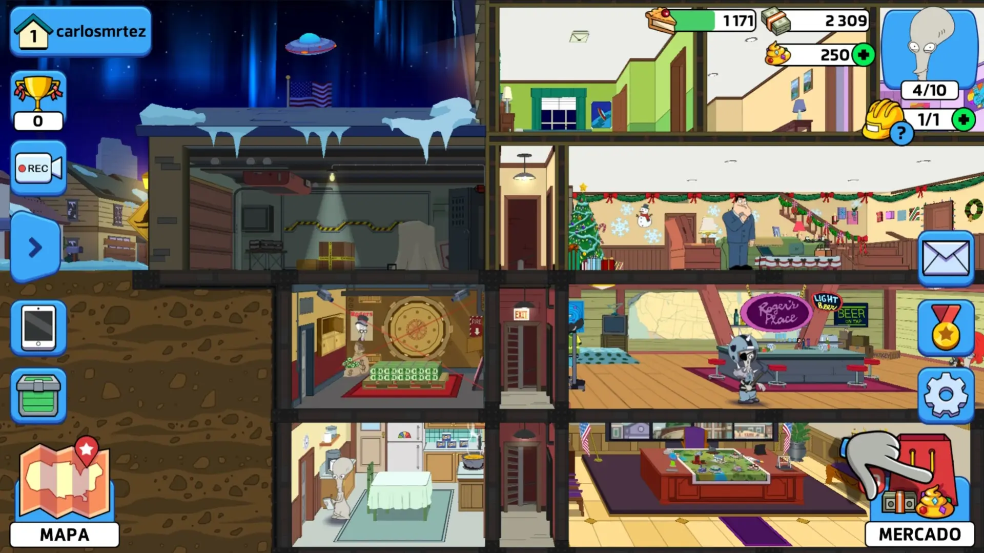 گیم‌پلی بازی American Dad! Apocalypse Soon