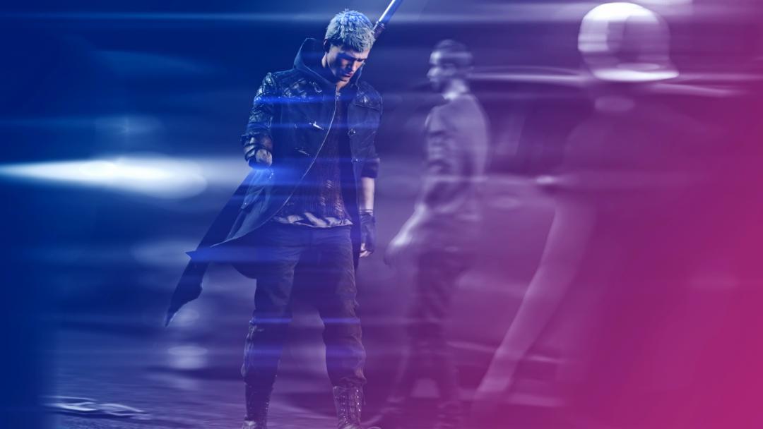 حالت غمگین نرو (Nero) بعد از قطع شدن دستش در بازی Devil May Cry 5