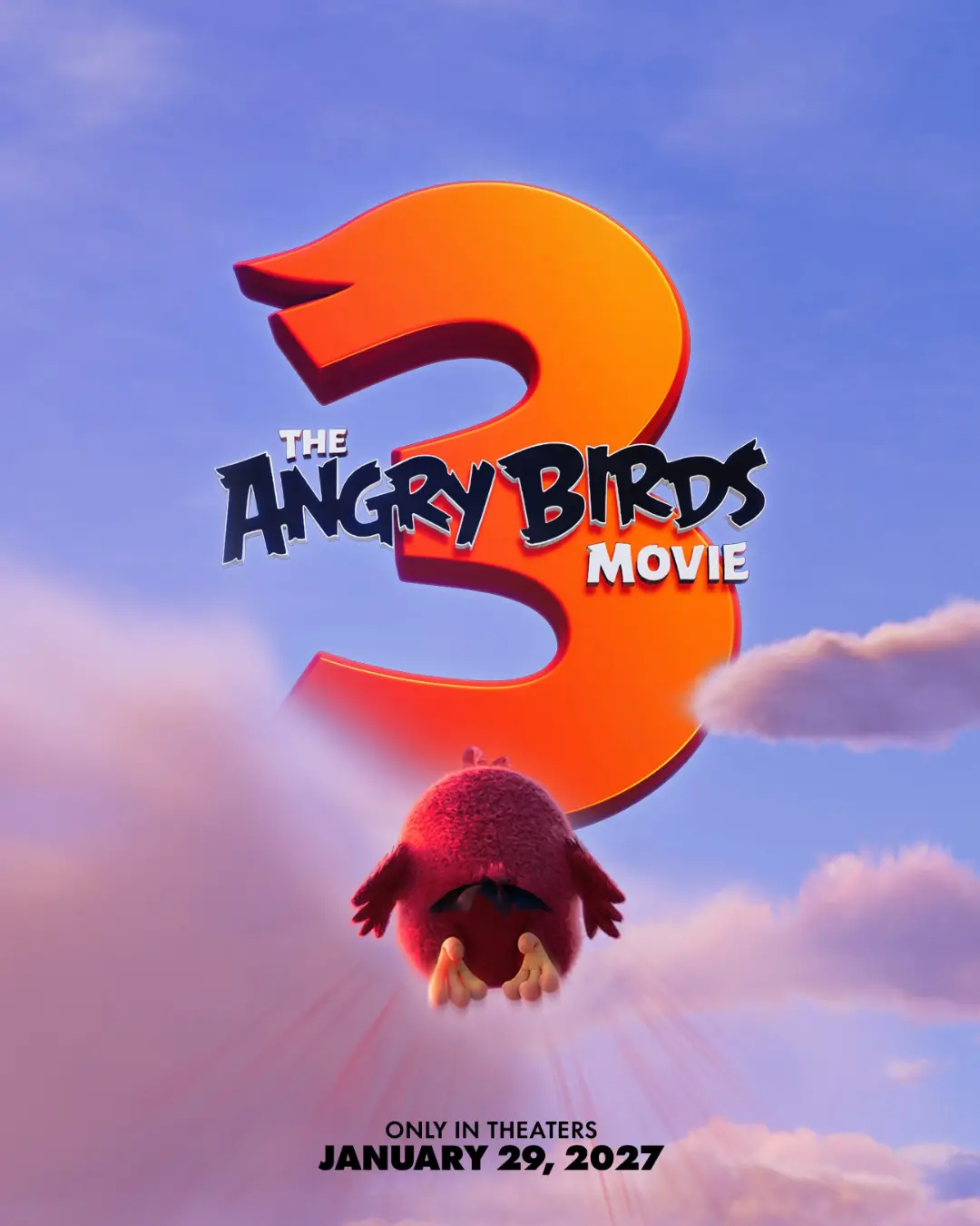 پوستر رد در انیمیشن The Angry Birds Movie 3