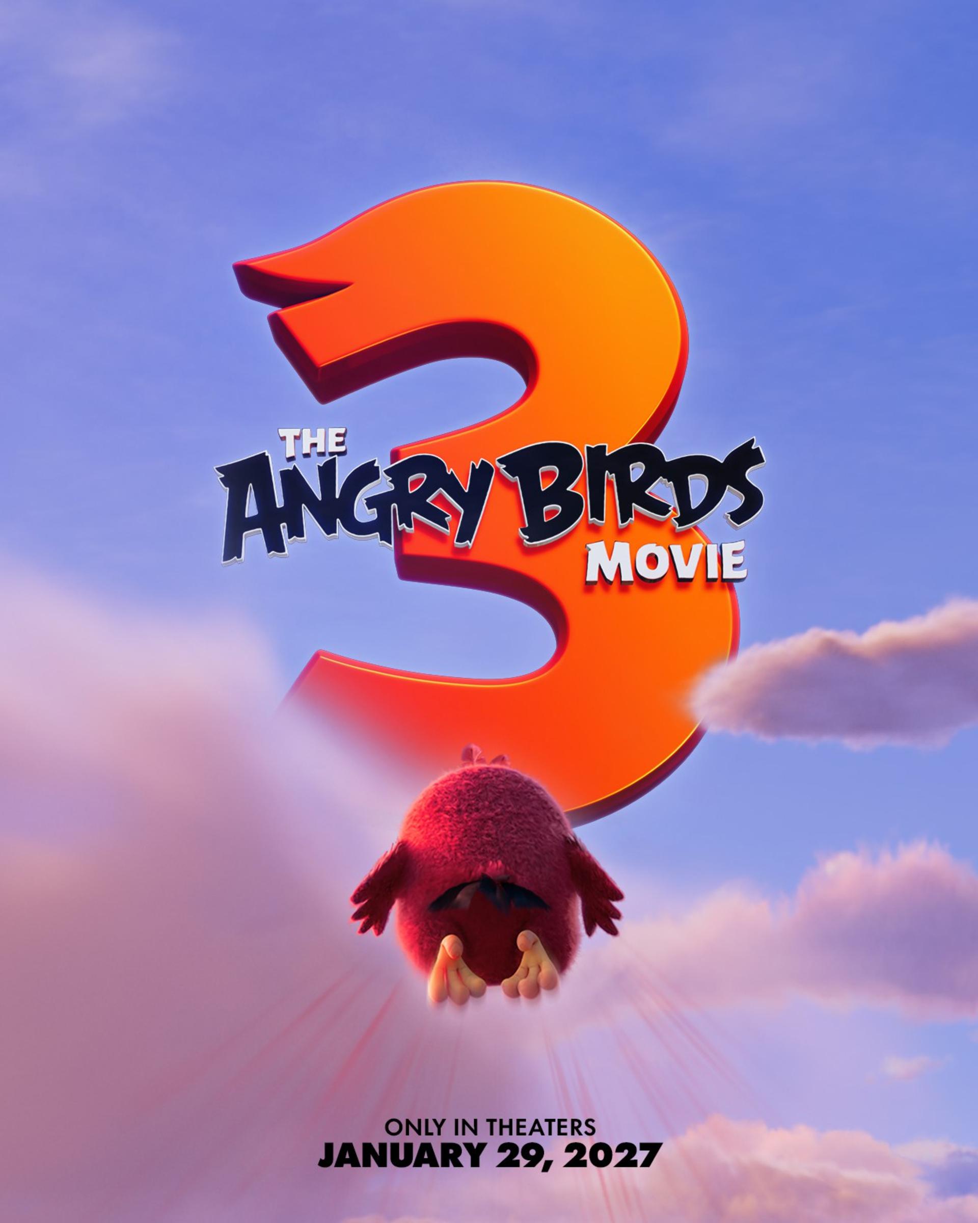 پوستر رد در انیمیشن The Angry Birds Movie 3