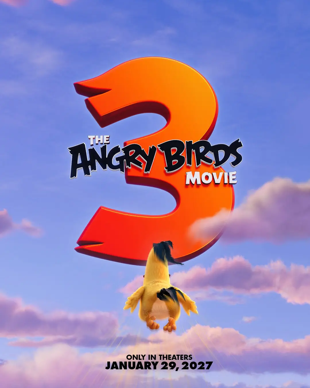 پوستر چاک در انیمیشن The Angry Birds Movie 3