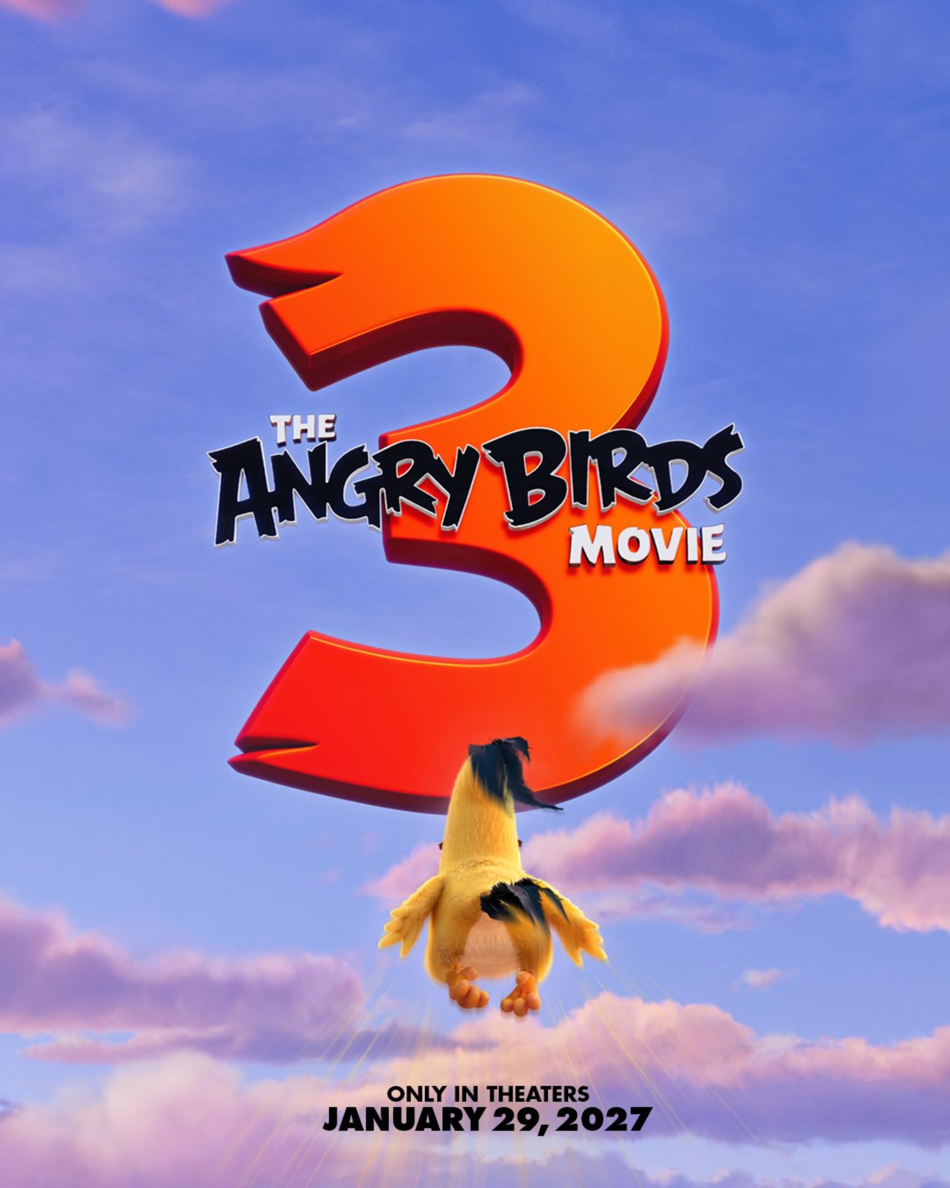 پوستر چاک در انیمیشن The Angry Birds Movie 3