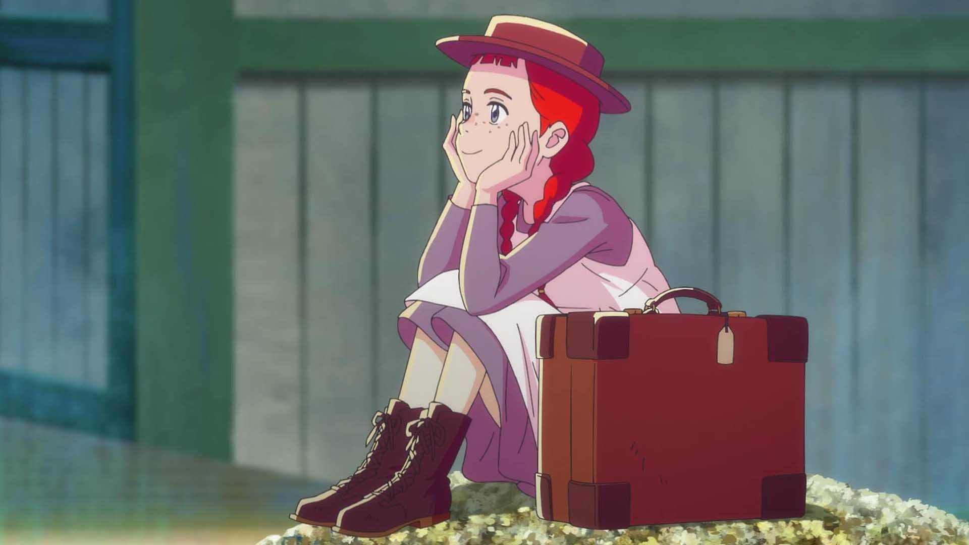 آن شرلی منتظر متیو کاتبرت در انیمه Anne Shirley