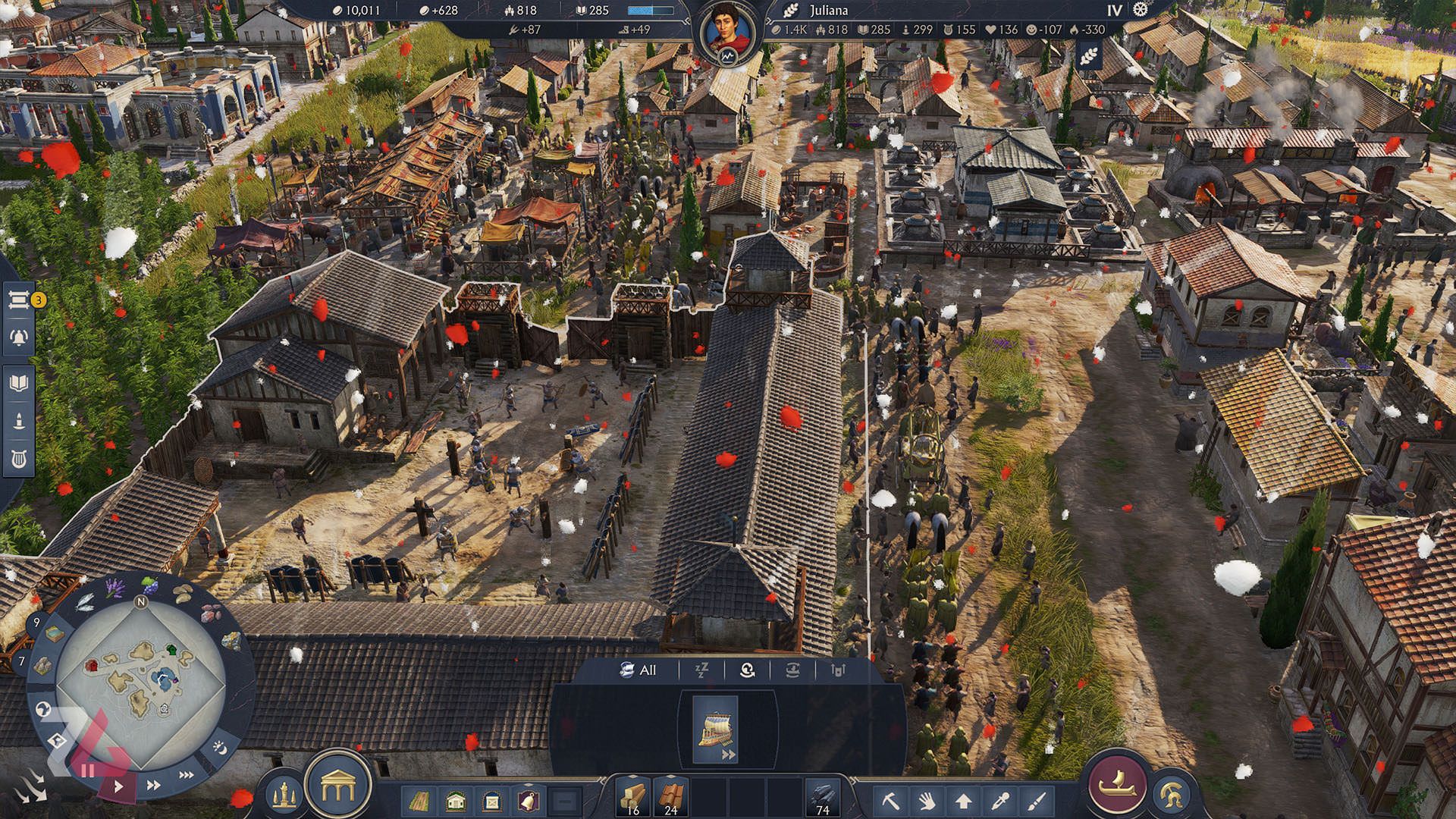 برگزاری فستیوال در بازی Anno 117