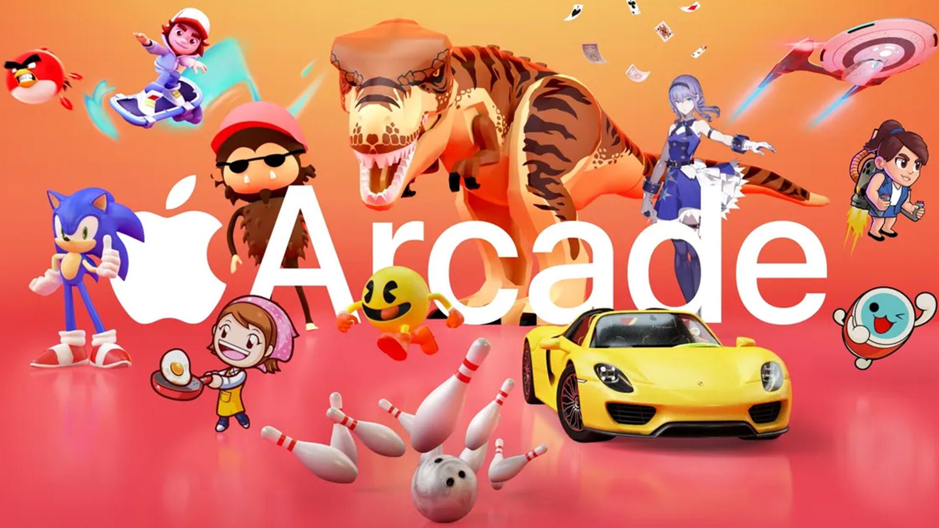 لوگوی سرویس Apple Arcade