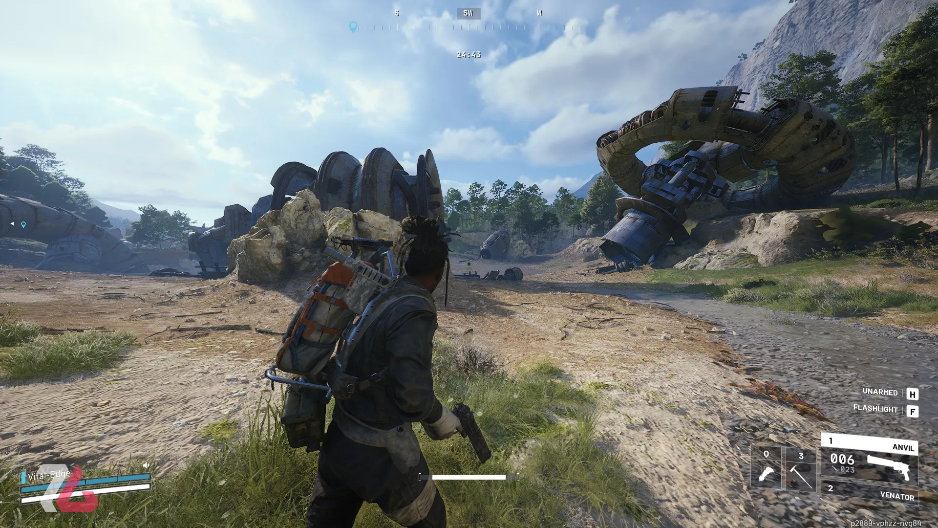 نمایی از غول‌های آهنی مرده از بازی آرک ریدرز