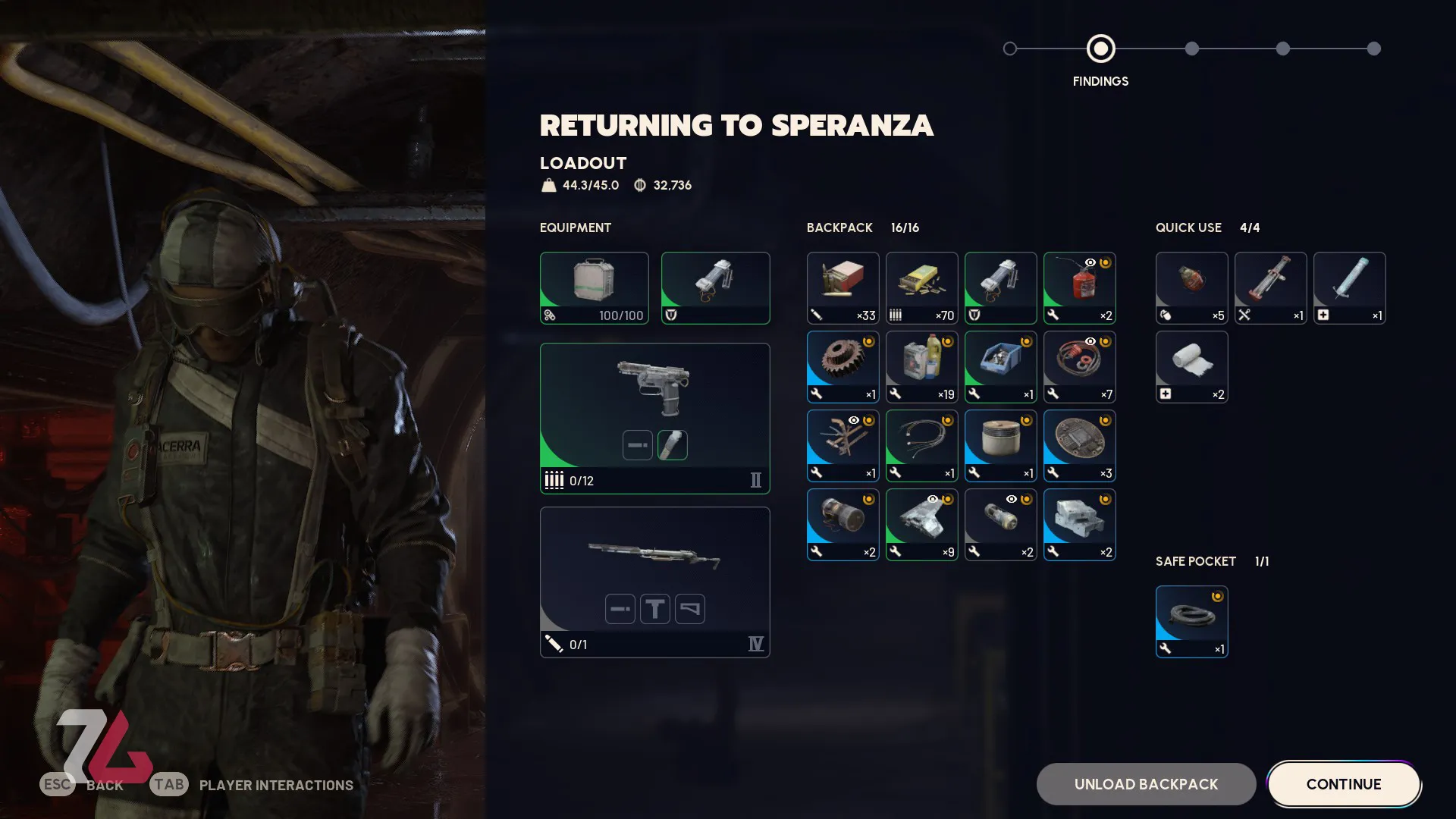 بازگشت از ماموریت در بازی آرک ریدرز