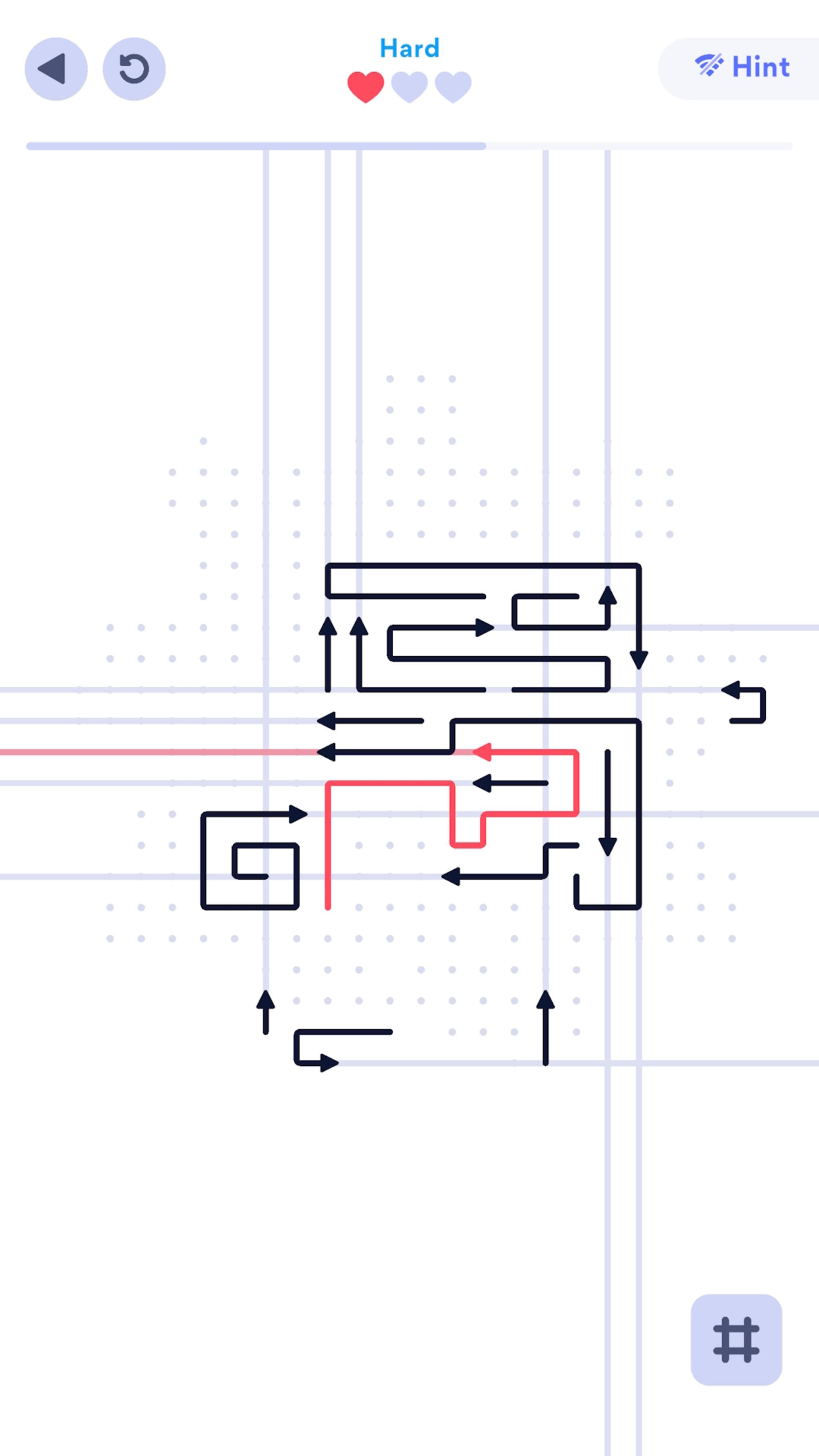 گیم‌پلی بازی موبایل Arrows - Puzzle Escape