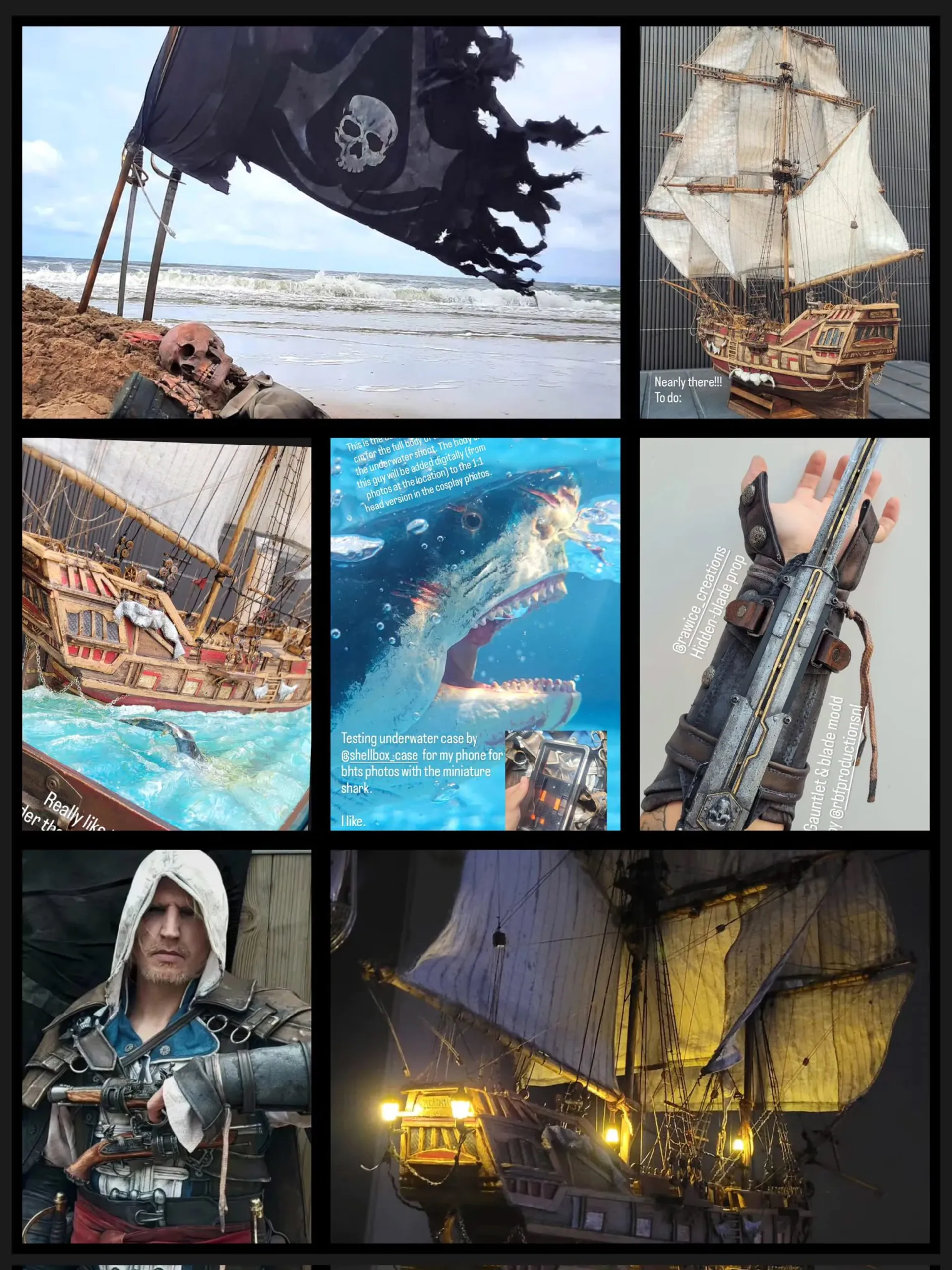 تصاویر لباس‌ها و ابزارهای Assassin’s Creed 4