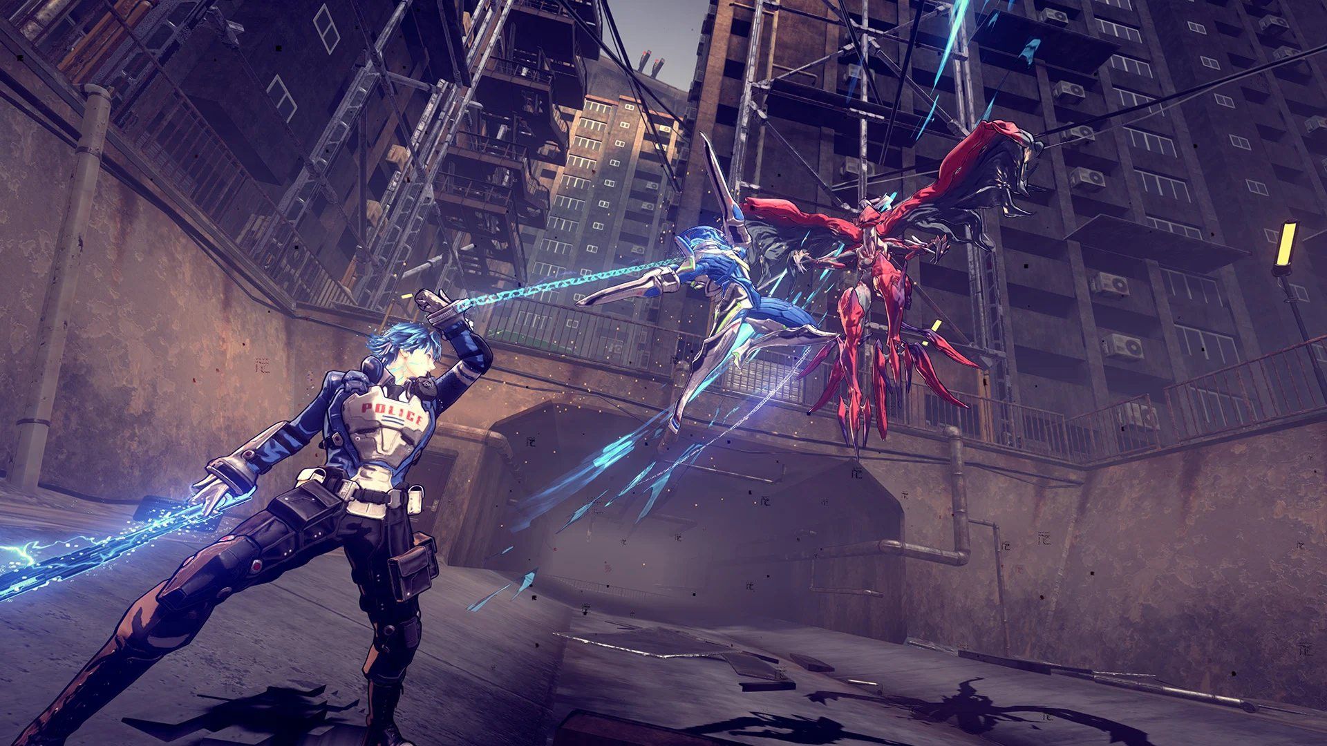 مبارزه با دشمنان در بازی Astral Chain
